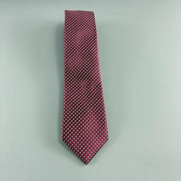 Other Nick Graham Red / Grey Geometric Men's Tie 3" x 60" Size ONE SIZE - 1 Thumbnail