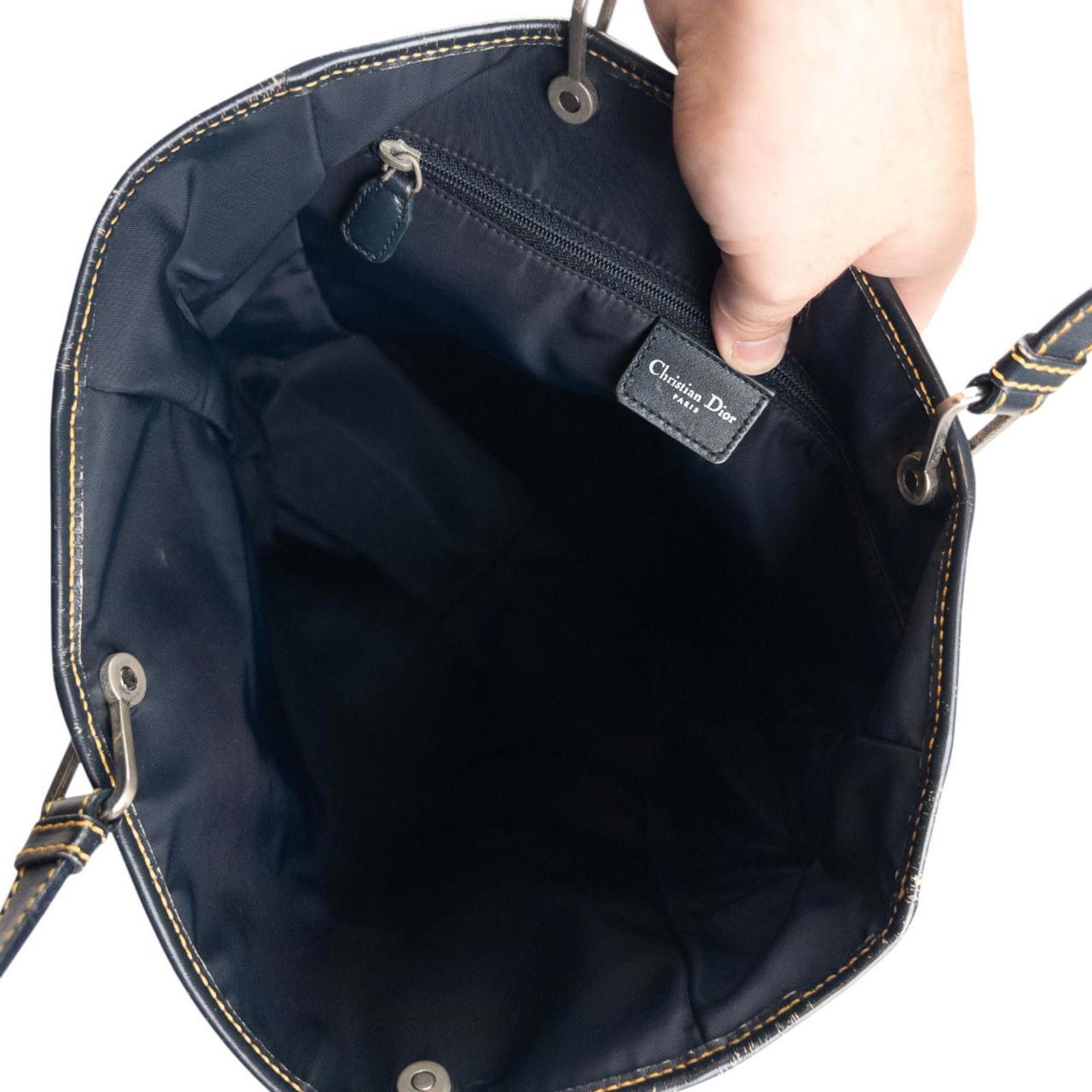 Dior Vintage Dior Monogram Shoulder Bag Size ONE SIZE - 5 Thumbnail