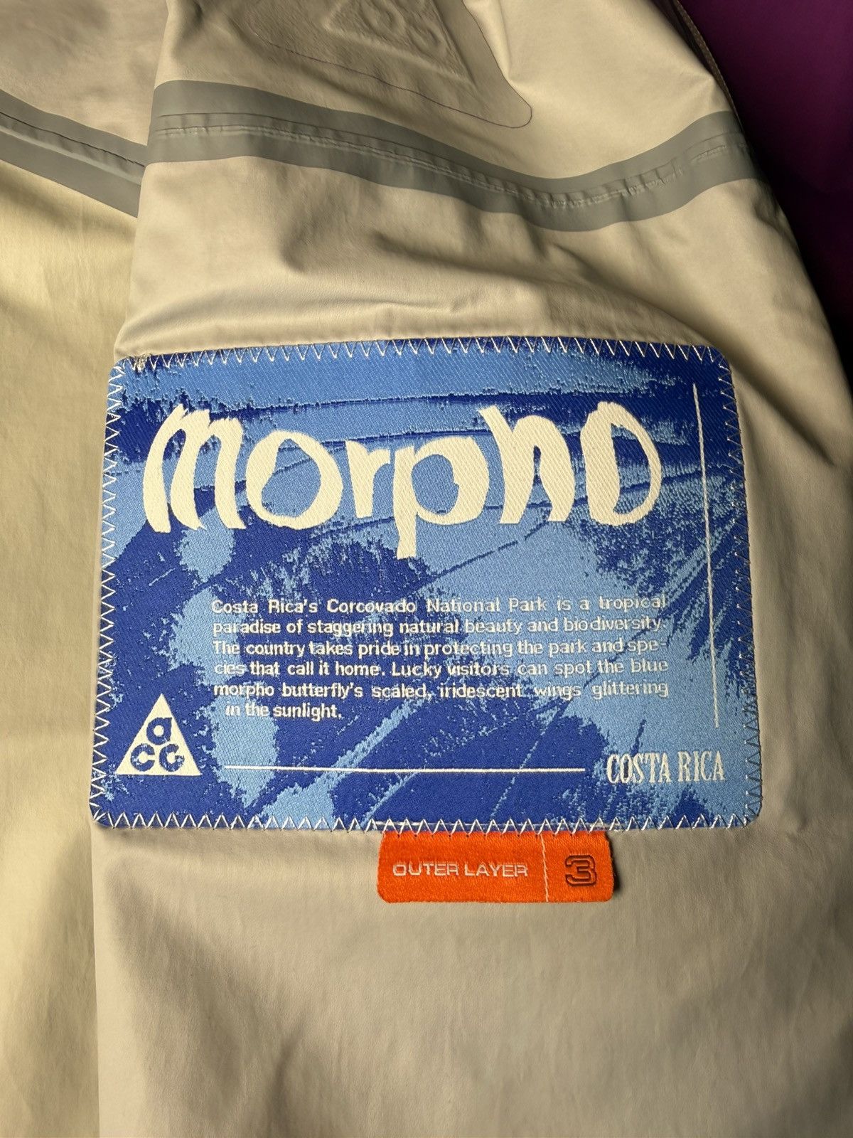 Nike ACG Nike ACG MORPHO Storm-Fit ADV Rain Windbreaker Anorak Jacket Size US M / EU 48-50 / 2 - 7 Thumbnail