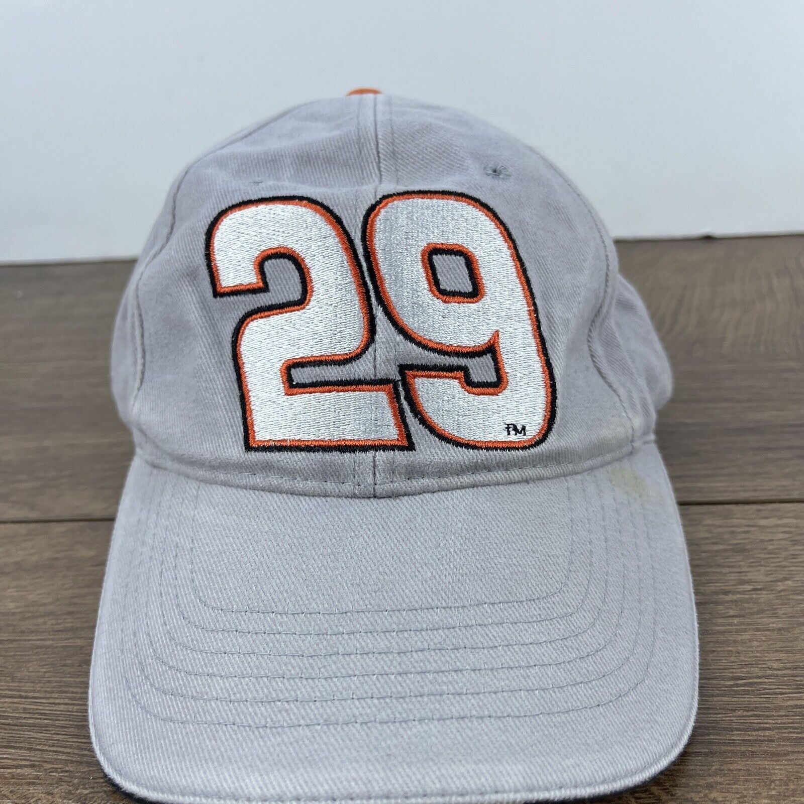 Other Kevin Harvick 29 Hat NASCAR Racing Gray Hat Adjustable Gray Size ONE SIZE - 5 Thumbnail