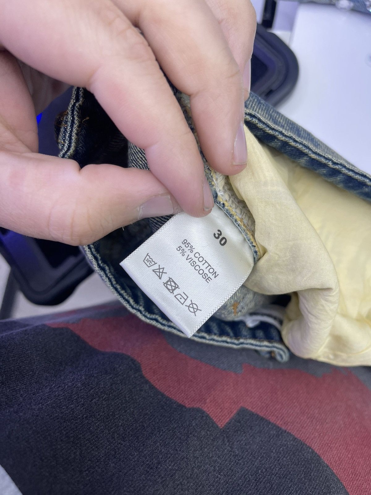 Vale Vale 1980 denim short blue Size US 30 / EU 46 - 4 Thumbnail