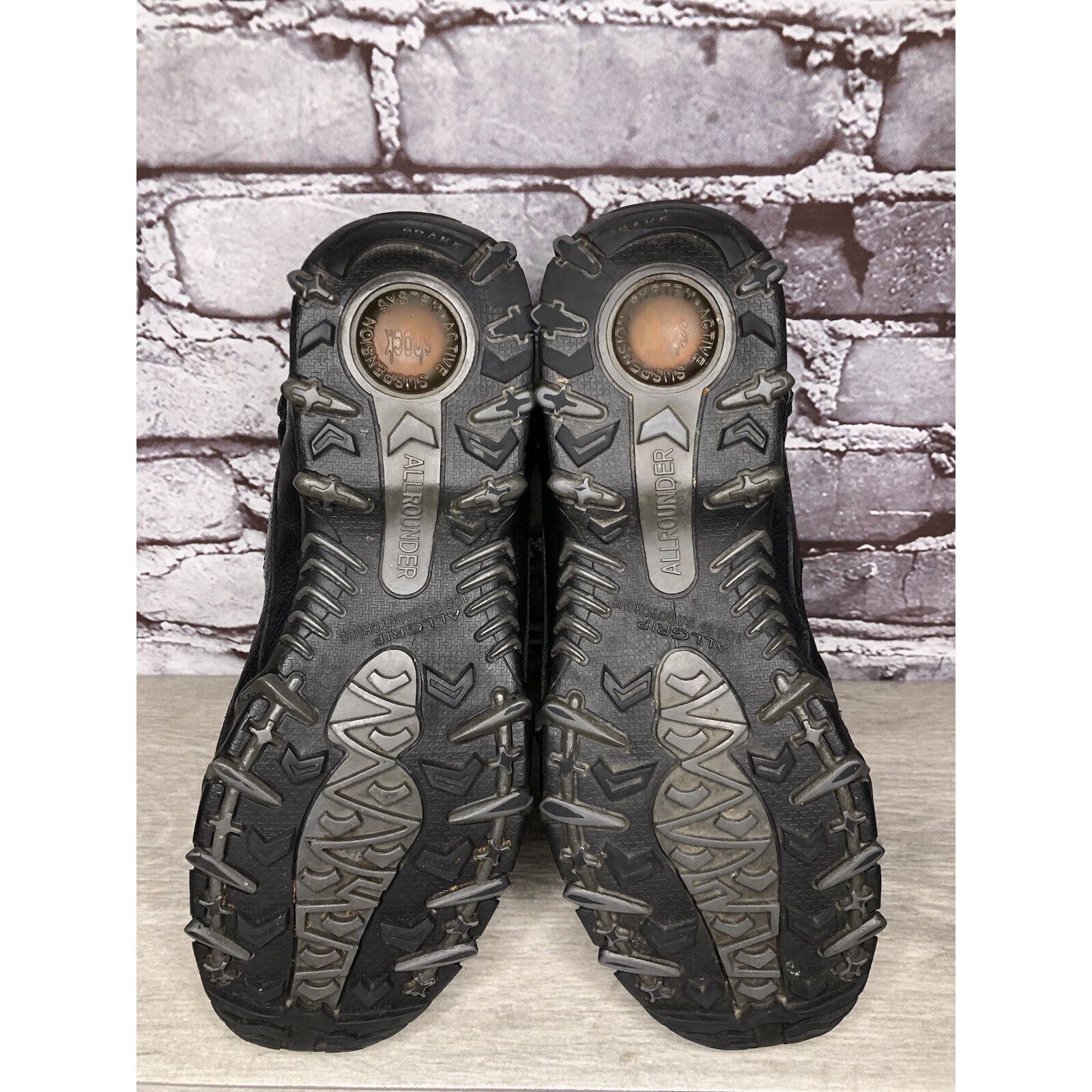 Mephisto Allrounder Mephisto Black Leather Mesh Comfort Sneakers Shoe Size US 8 / EU 41 - 9 Thumbnail