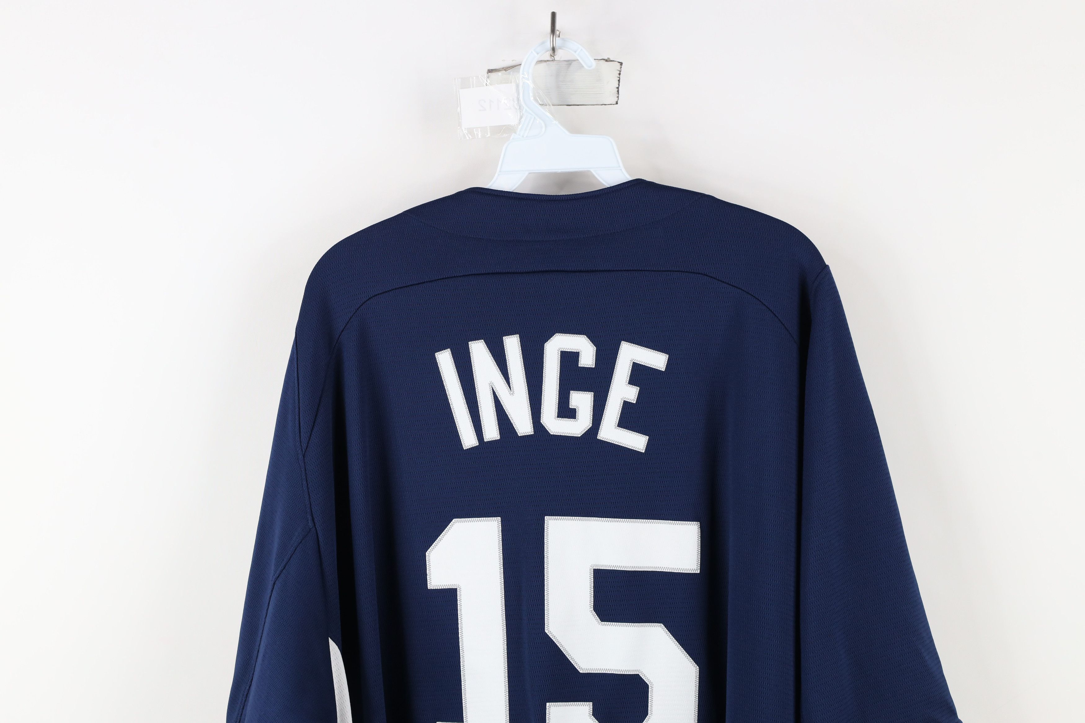 Majestic × Vintage Vintage Majestic Detroit Tigers Baseball Jersey Blue #15 Size US XXL / EU 58 / 5 - 14 Thumbnail