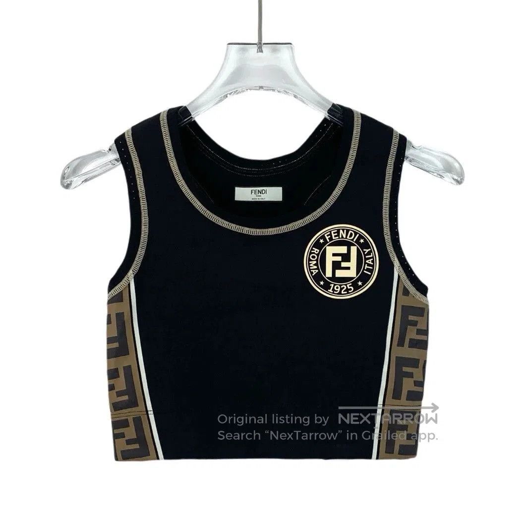 Fendi fendi color block logo sports vest. Size US S / EU 44-46 / 1 - 1 Thumbnail