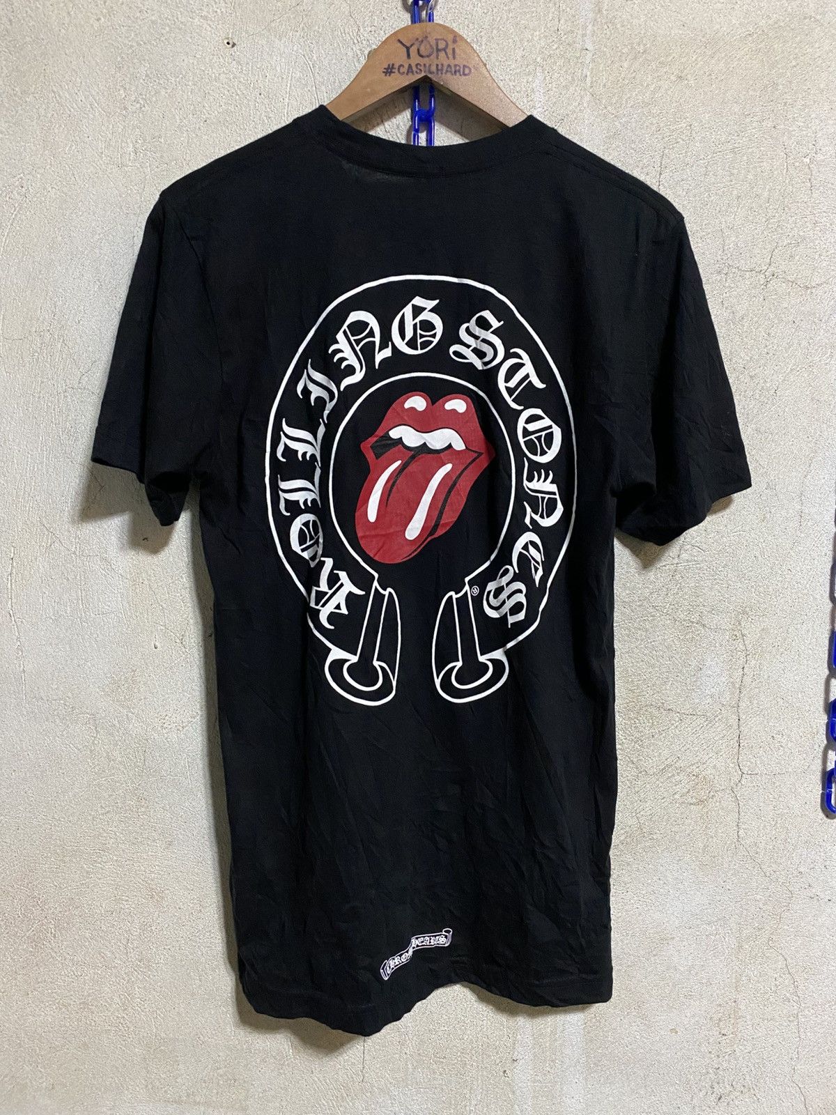 Vintage Chrome Hearts x Rolling Stones Collab Zip Up Hoodie