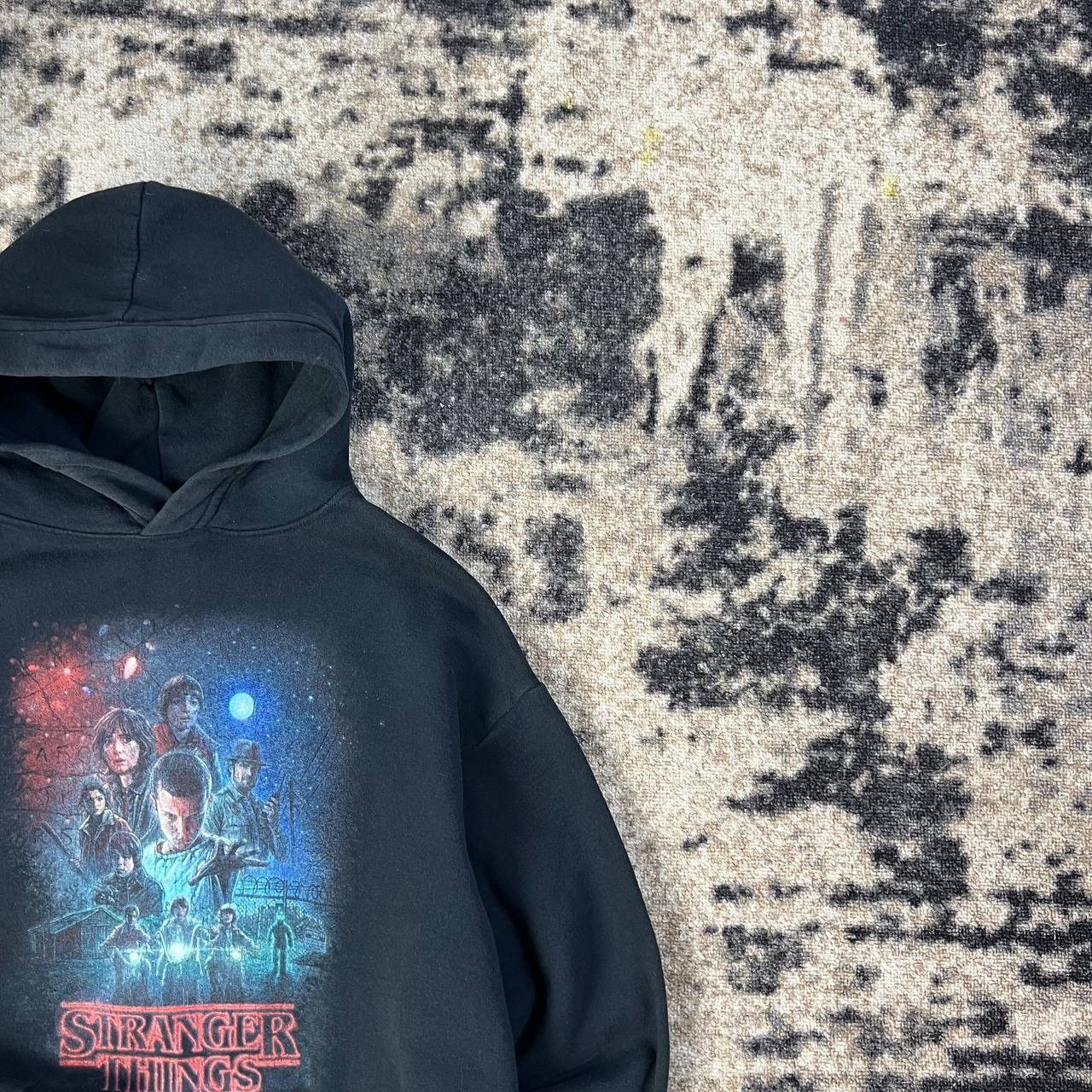 Band Tees Stranger Things Vintage Boxy Fit Big Logo Oversized Hoodie Size US S / EU 44-46 / 1 - 2 Thumbnail