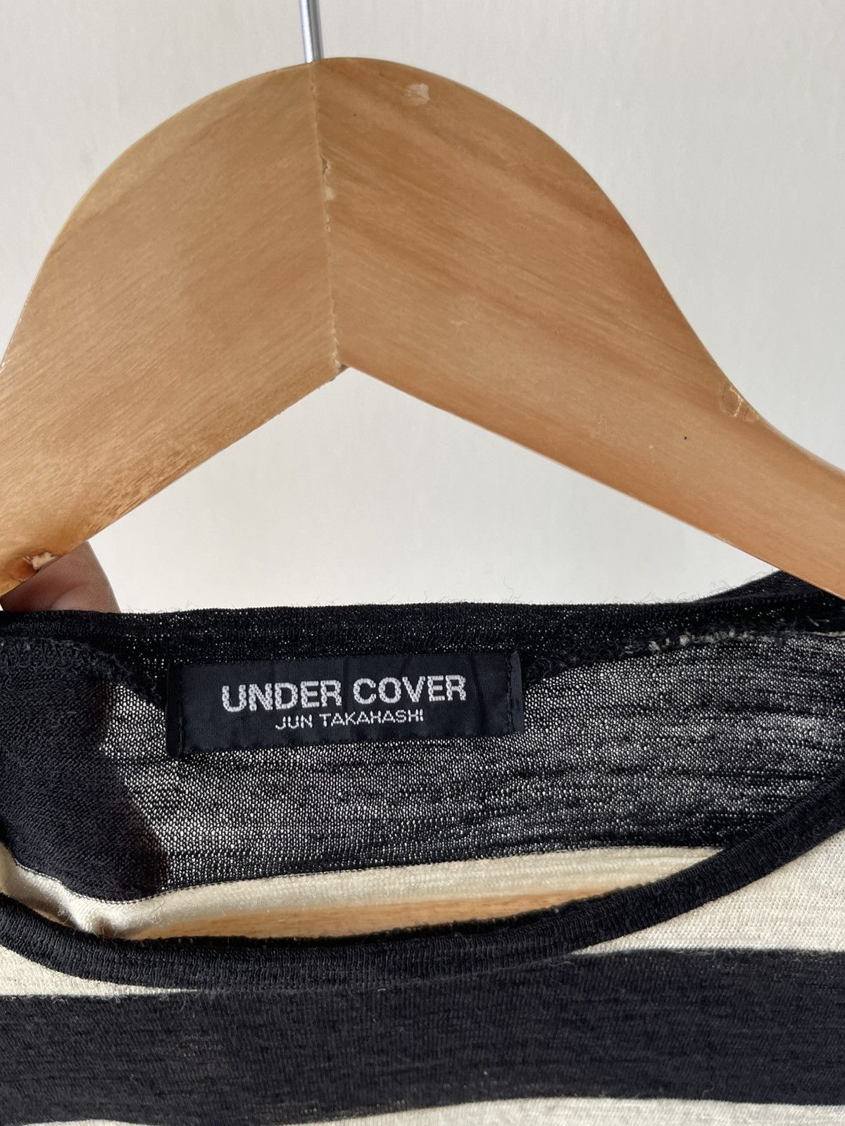 Jun Takahashi A/W1997 Undercover Jun Takahashi Stripe Wool Long Sleeve A1 Size US M / EU 48-50 / 2 - 9 Thumbnail