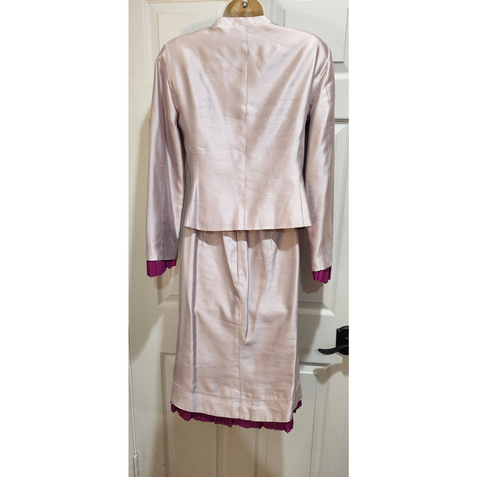 Versace Gianni Versace Silk Skirt Suit Set Size S / US 4 / IT 40 - 7 Thumbnail