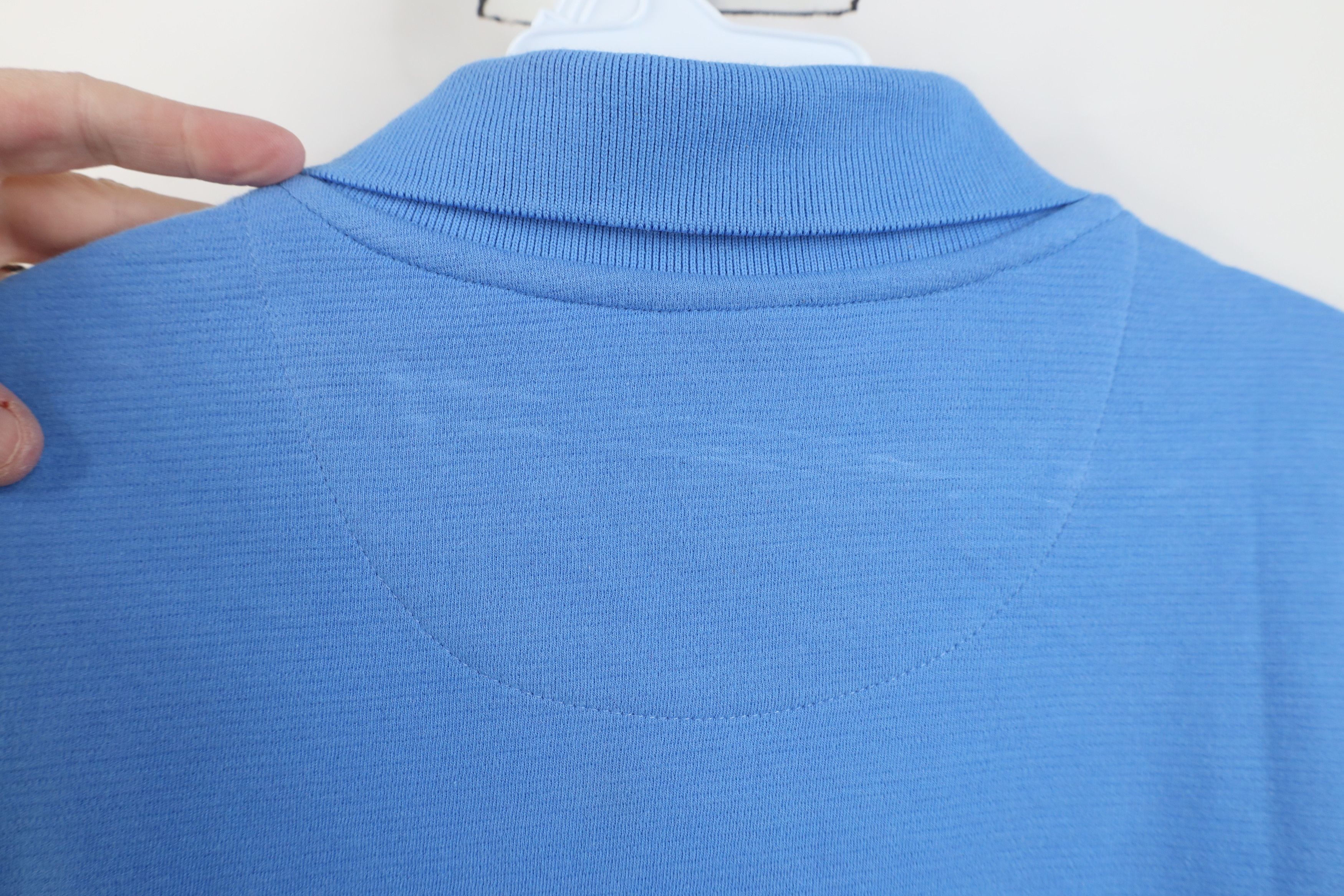 Vintage Vintage 90s Streetwear Collared Pullover Polo Shirt Blue Size US XL / EU 56 / 4 - 10 Thumbnail