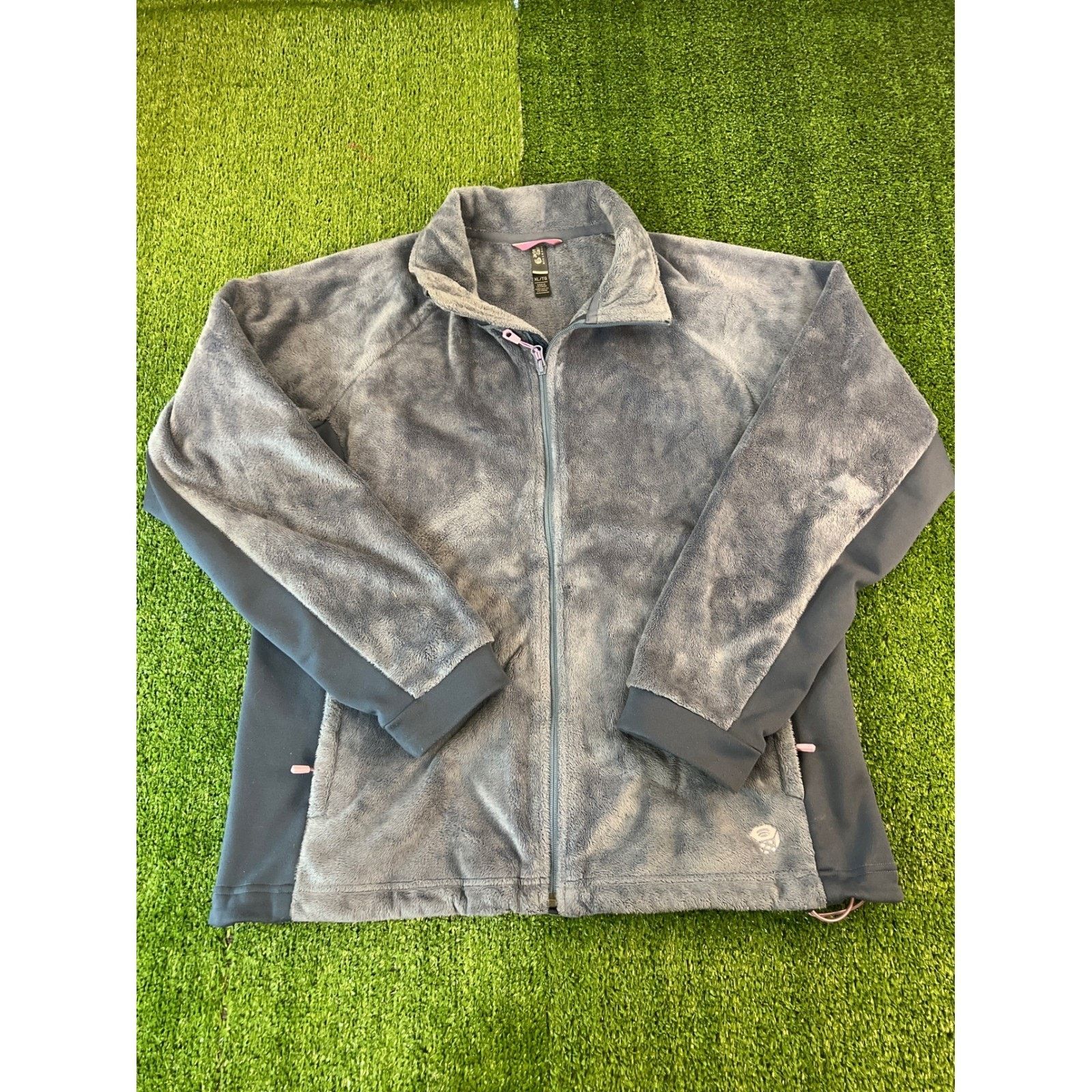 Mountain Hardwear Mountain Hardwear Women Slate Blue Fleece Full Zip Jacket XL Size XL / US 12-14 / IT 48-50 - 1 Thumbnail