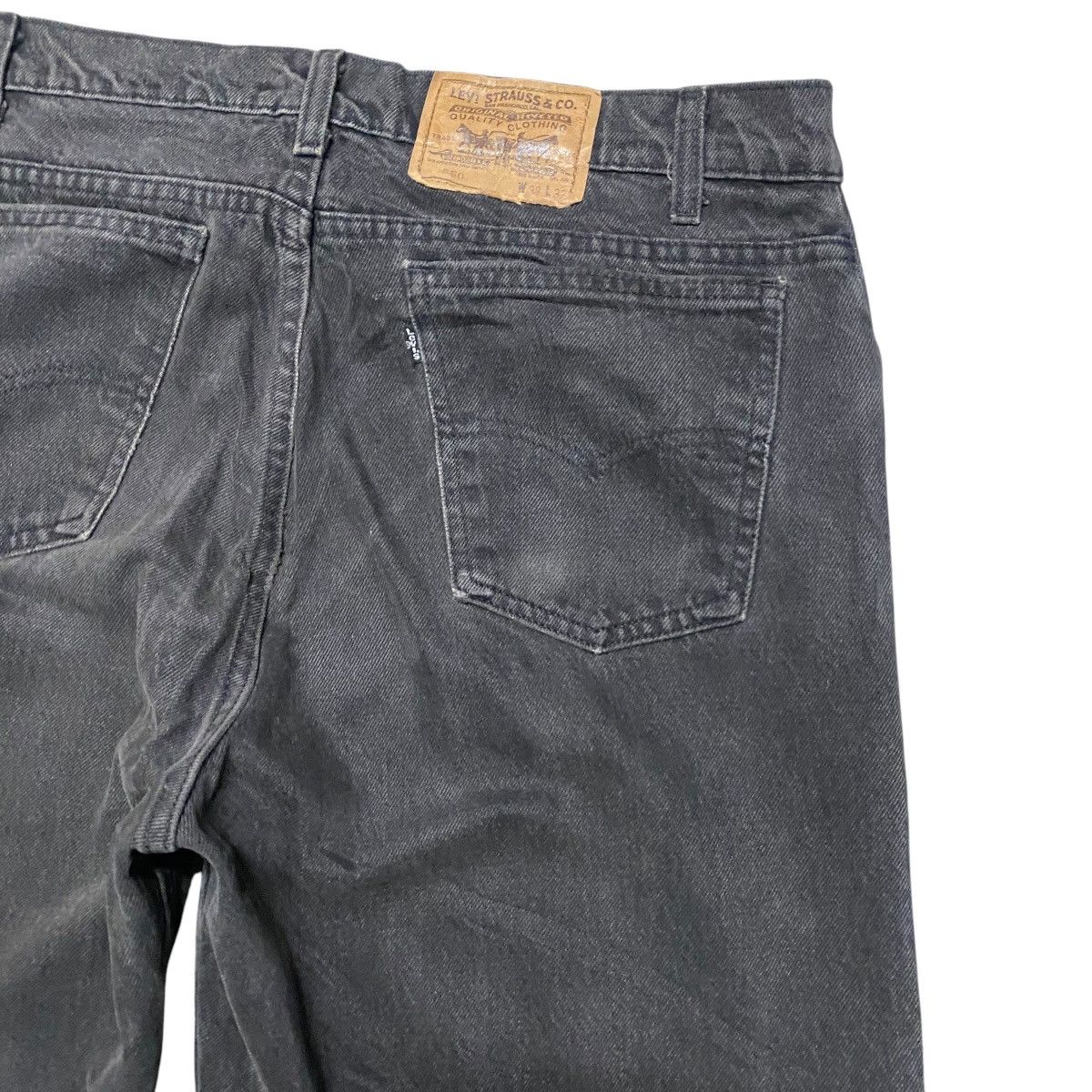Levi's Vintage Levis 550 Black Loose Skater Jeans Size US 38 / EU 54 - 11 Thumbnail