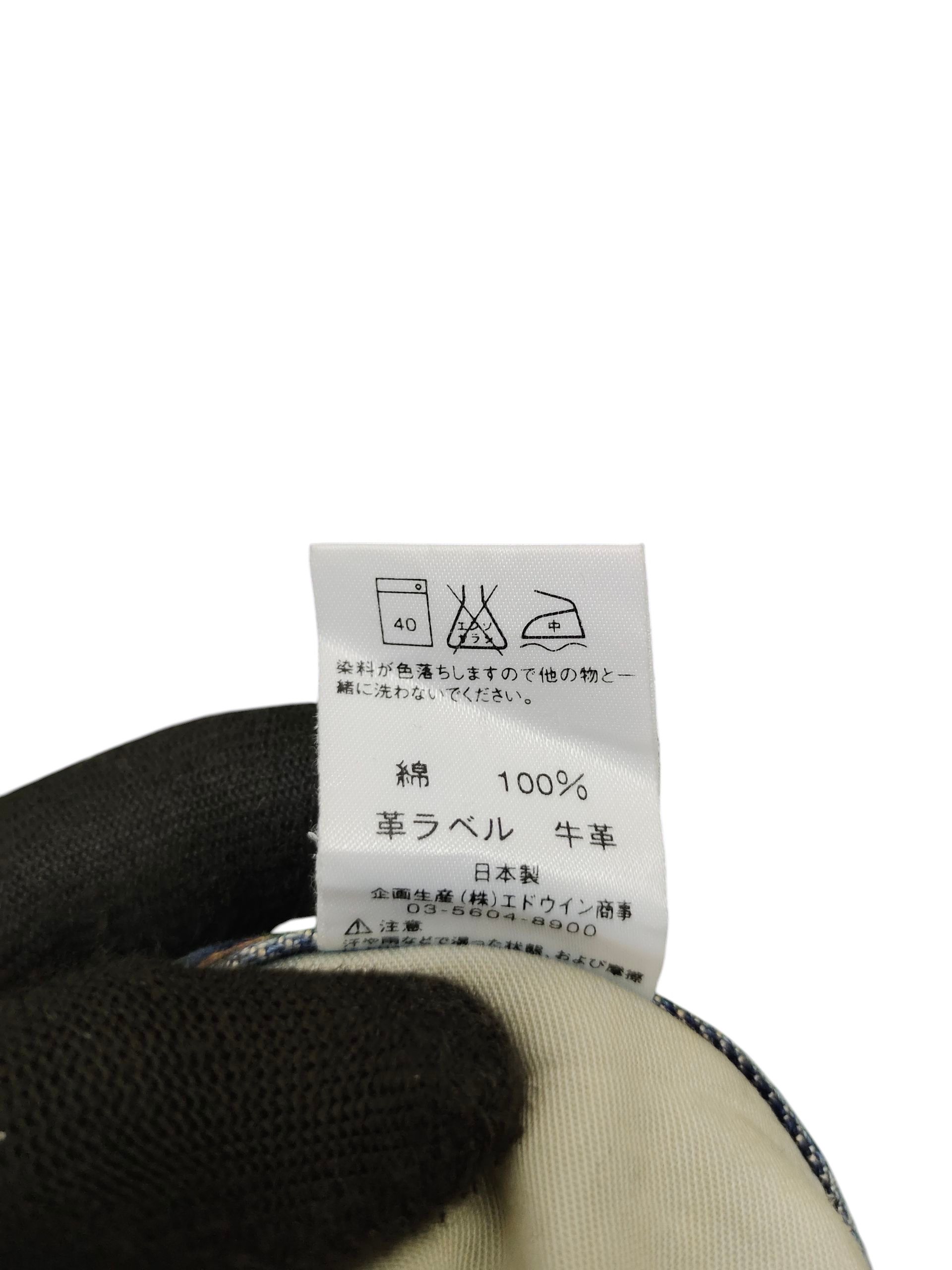 Number (N)ine × Undercover Vintage 90s Edwin 503 Clawmark Distress Faded Denim Jeans Size US 32 / EU 48 - 14 Thumbnail