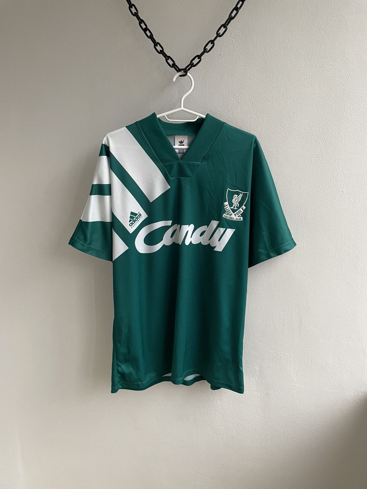 Adidas Liverpool 1991 1992 Away Football Soccer Jersey Adidas shirt Size US M / EU 48-50 / 2 - 1 Thumbnail
