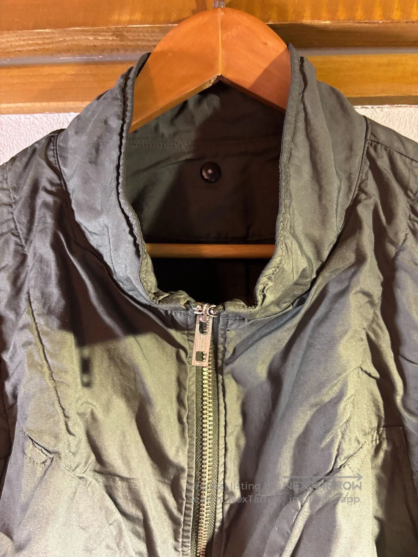 Natural Issue Issuethings Pleated Short Wide Flight Jacket. Size US M / EU 48-50 / 2 - 2 Thumbnail