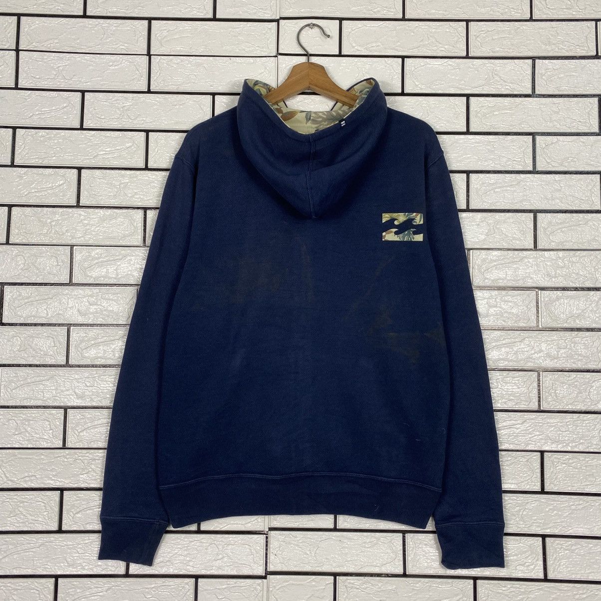 Japanese Brand 📌Vintage Zipper Hoodie Billabong Big Logo Size US M / EU 48-50 / 2 - 9 Thumbnail