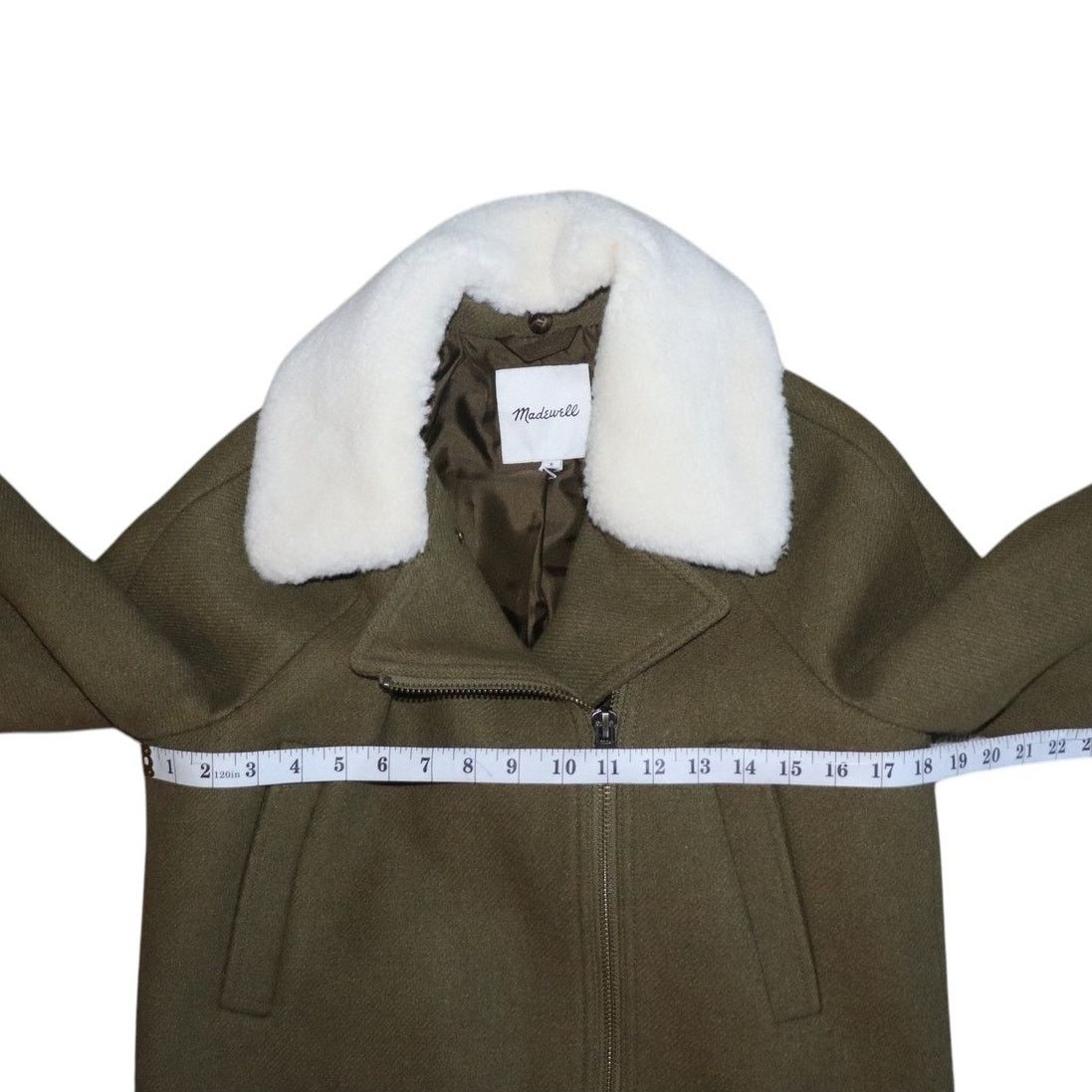 Madewell Madewell Eldridge Insuluxe Wool Blend Zip Coat Size Small Size S / US 4 / IT 40 - 5 Thumbnail