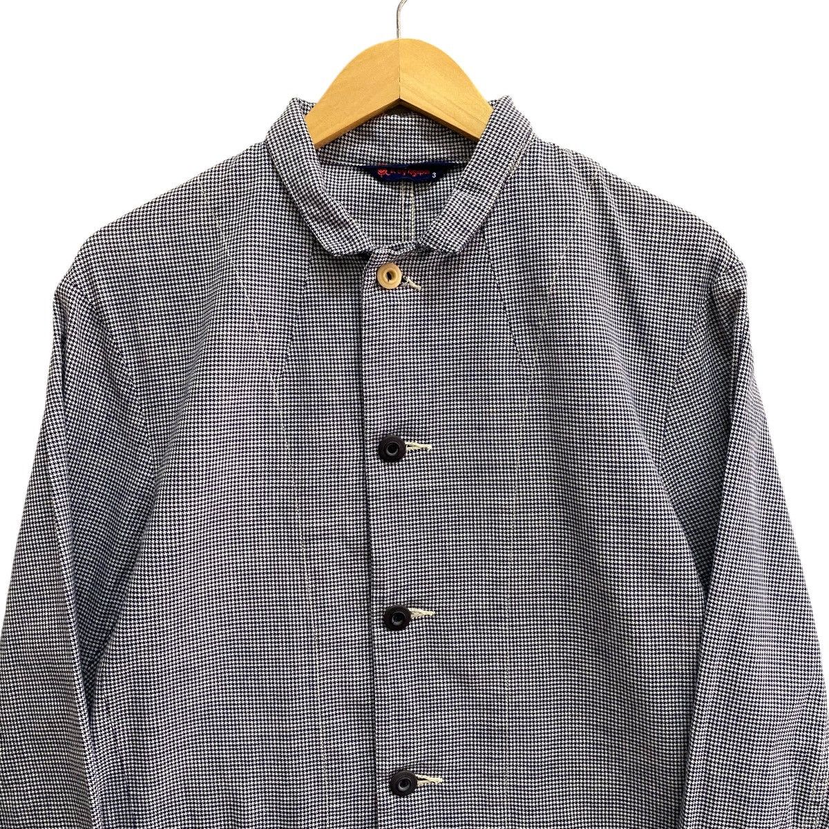 45rpm × Vintage Vintage 45Rpm Checkered Denim Button Front Jacket Size US M / EU 48-50 / 2 - 2 Thumbnail