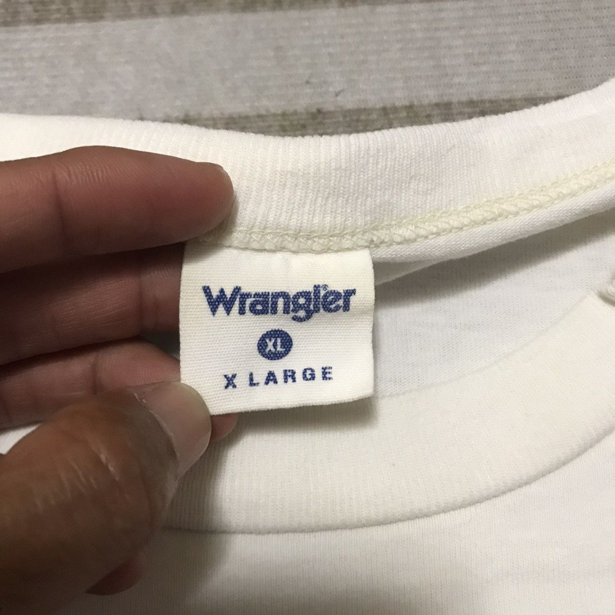 Vintage × Wrangler VINTAGE WRANGLER RARE TEE Size US XL / EU 56 / 4 - 3 Thumbnail