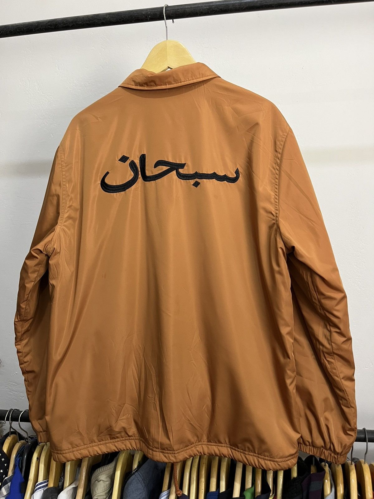 Supreme Supreme Arabic Logo Coach Jacket Size US L / EU 52-54 / 3 - 5 Thumbnail
