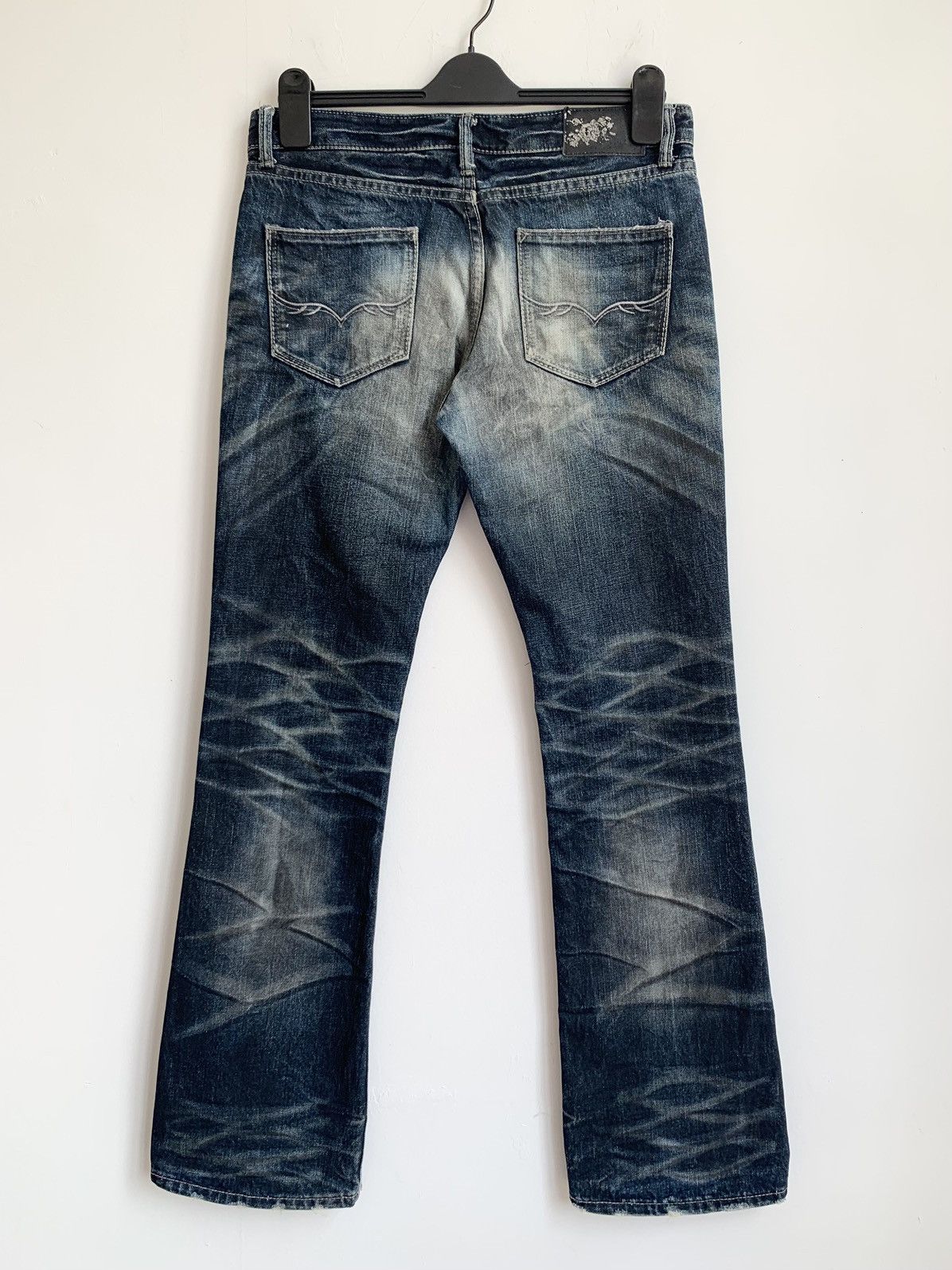 GOSTAR DE FUGA FUGA Flared Denim Jeans Size US 32 / EU 48 - 2 Thumbnail