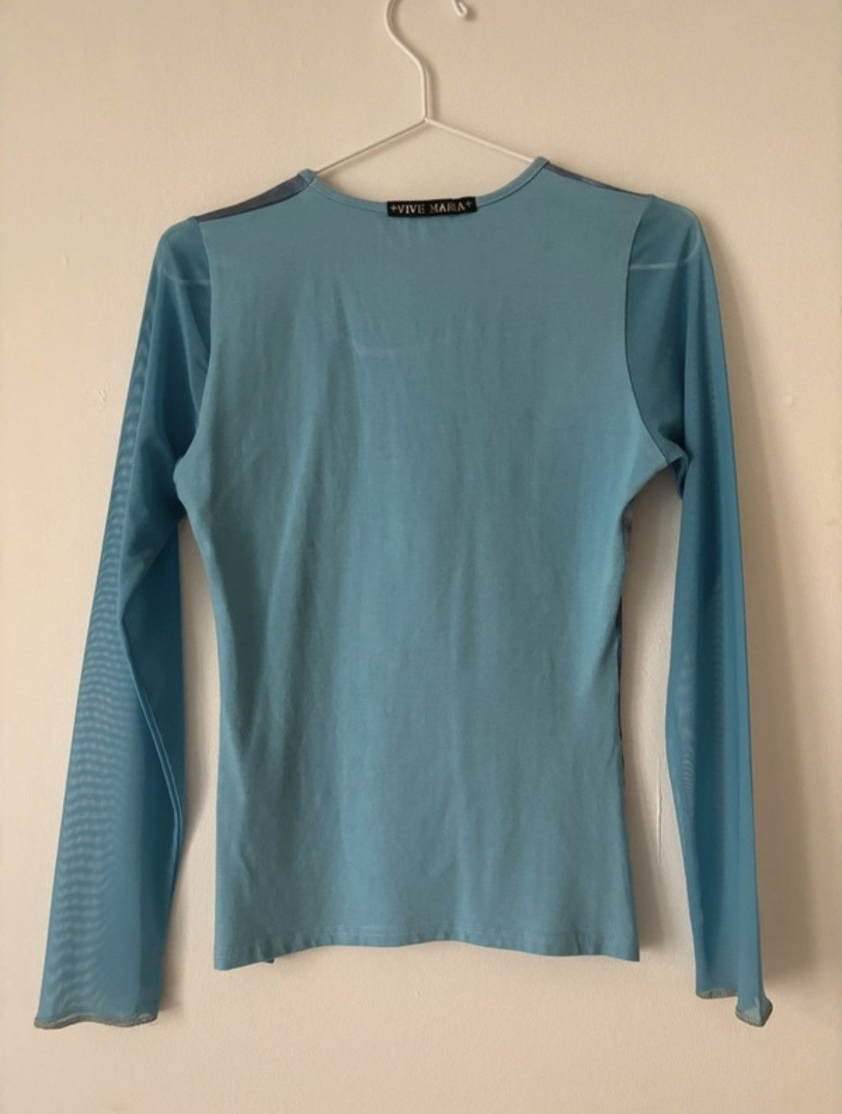 Designer × Vintage Vive Maria super rare Top with amazing graphic Size S / US 4 / IT 40 - 5 Thumbnail
