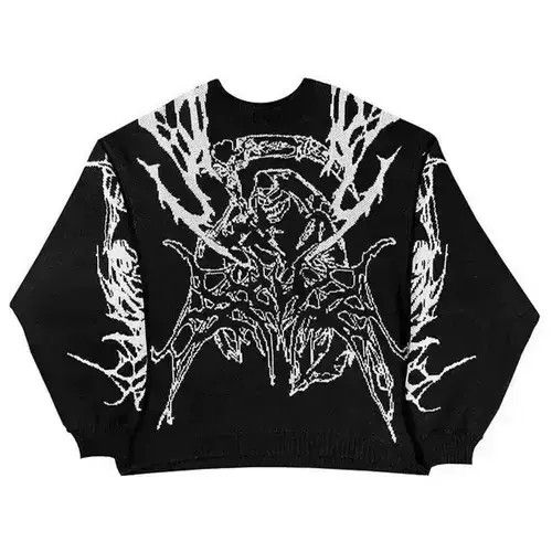 Aran Isles Knitwear Streetwear Woollen Sweaters Punk Vintage Size US XL / EU 56 / 4 - 4 Thumbnail
