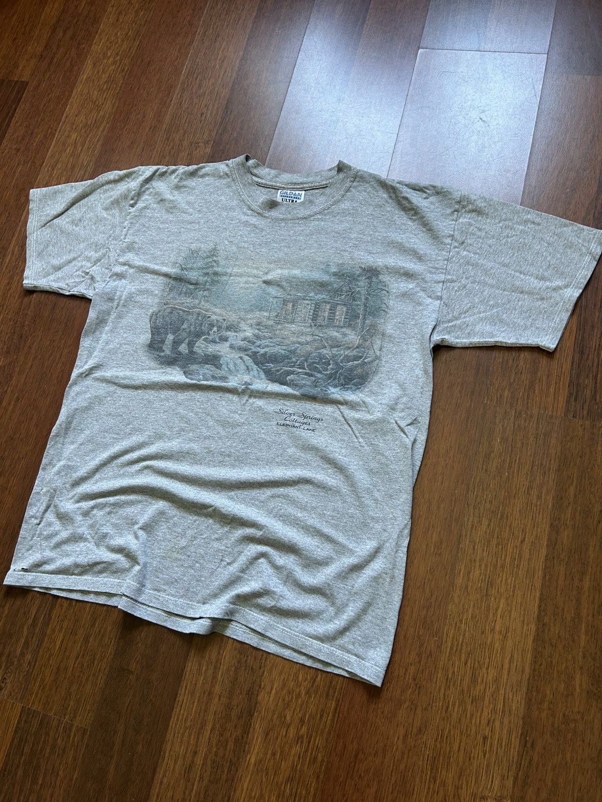 Vintage Vintage Graphic Print Merch T-shirt 90s Copyright Size L Size US L / EU 52-54 / 3 - 2 Thumbnail