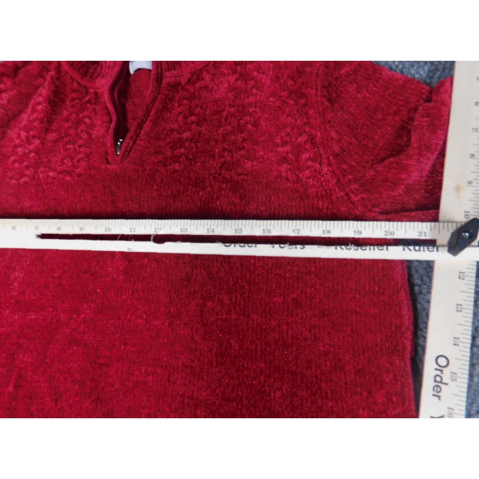 Vintage Alfred Dunner Womens Sweater Small red pullover Size S / US 4 / IT 40 - 5 Thumbnail