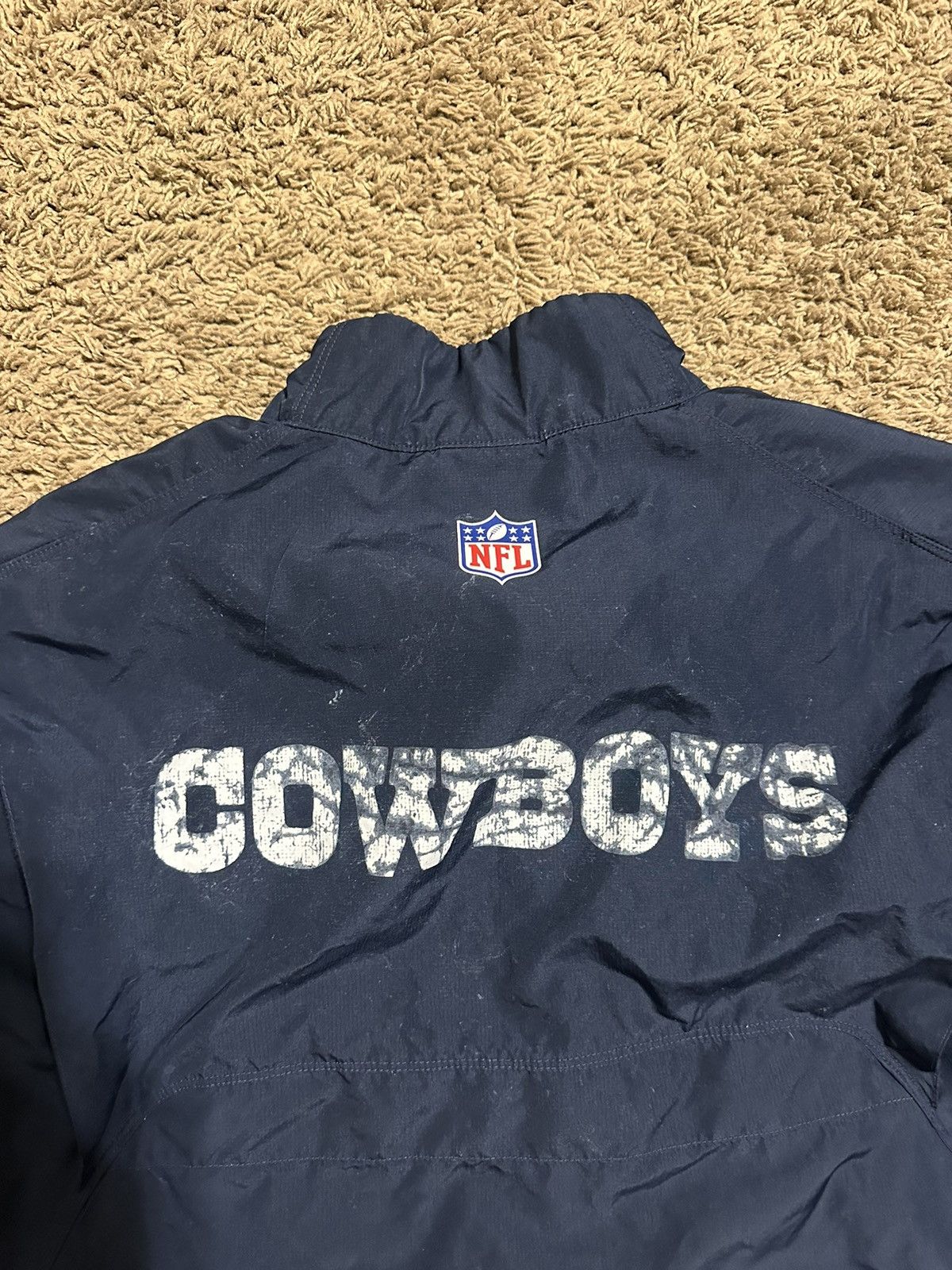 NFL × Nike × Vintage Vintage Nike NFL Dallas Cowboys windbreaker size XL Size US XL / EU 56 / 4 - 2 Thumbnail