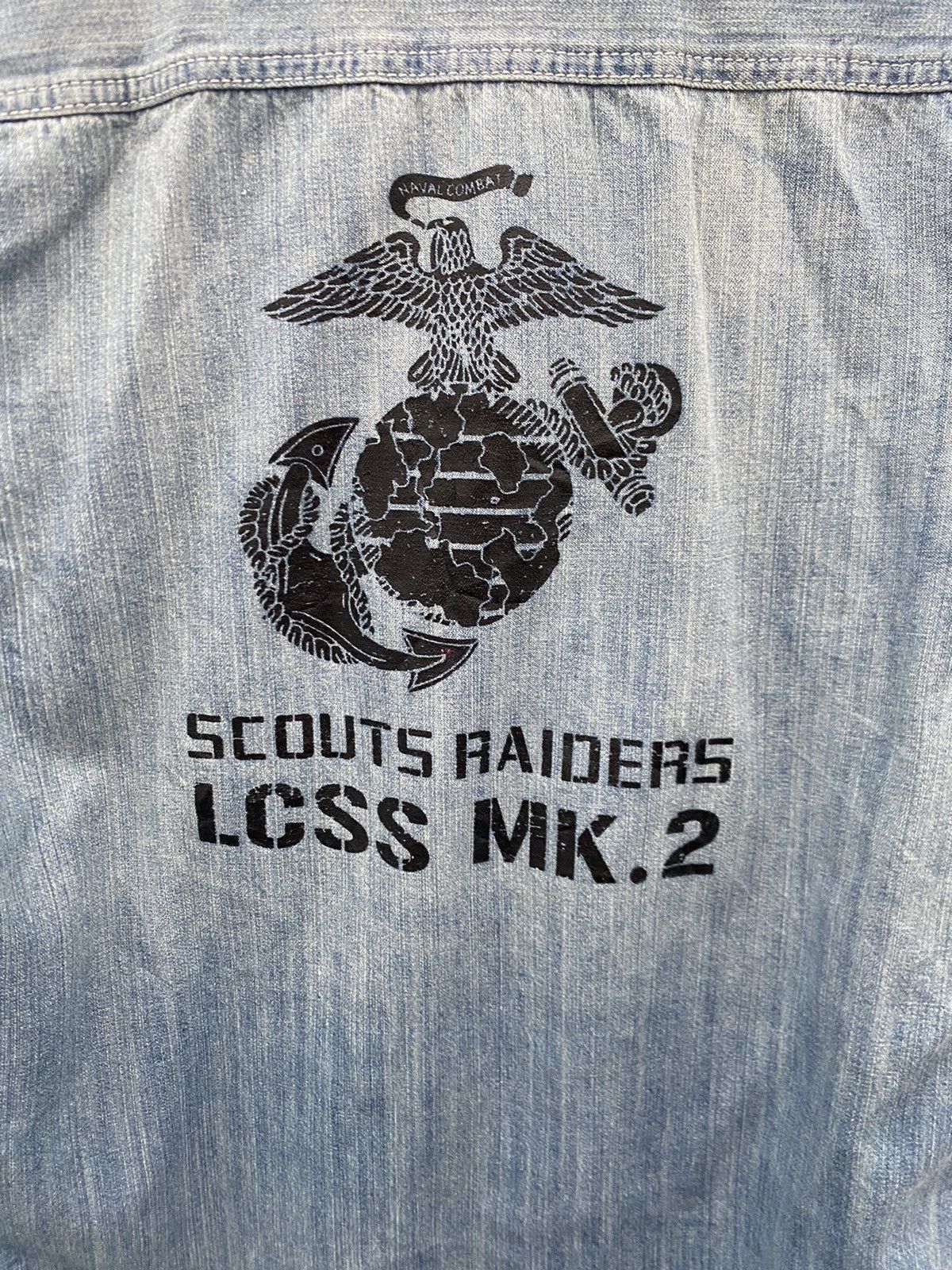 Buzz Rickson's × Japanese Brand JAPAN BRAND USN SHIRT SUN DOGS SCOUTS RAIDERS LCSS MK.2 Size US M / EU 48-50 / 2 - 6 Thumbnail