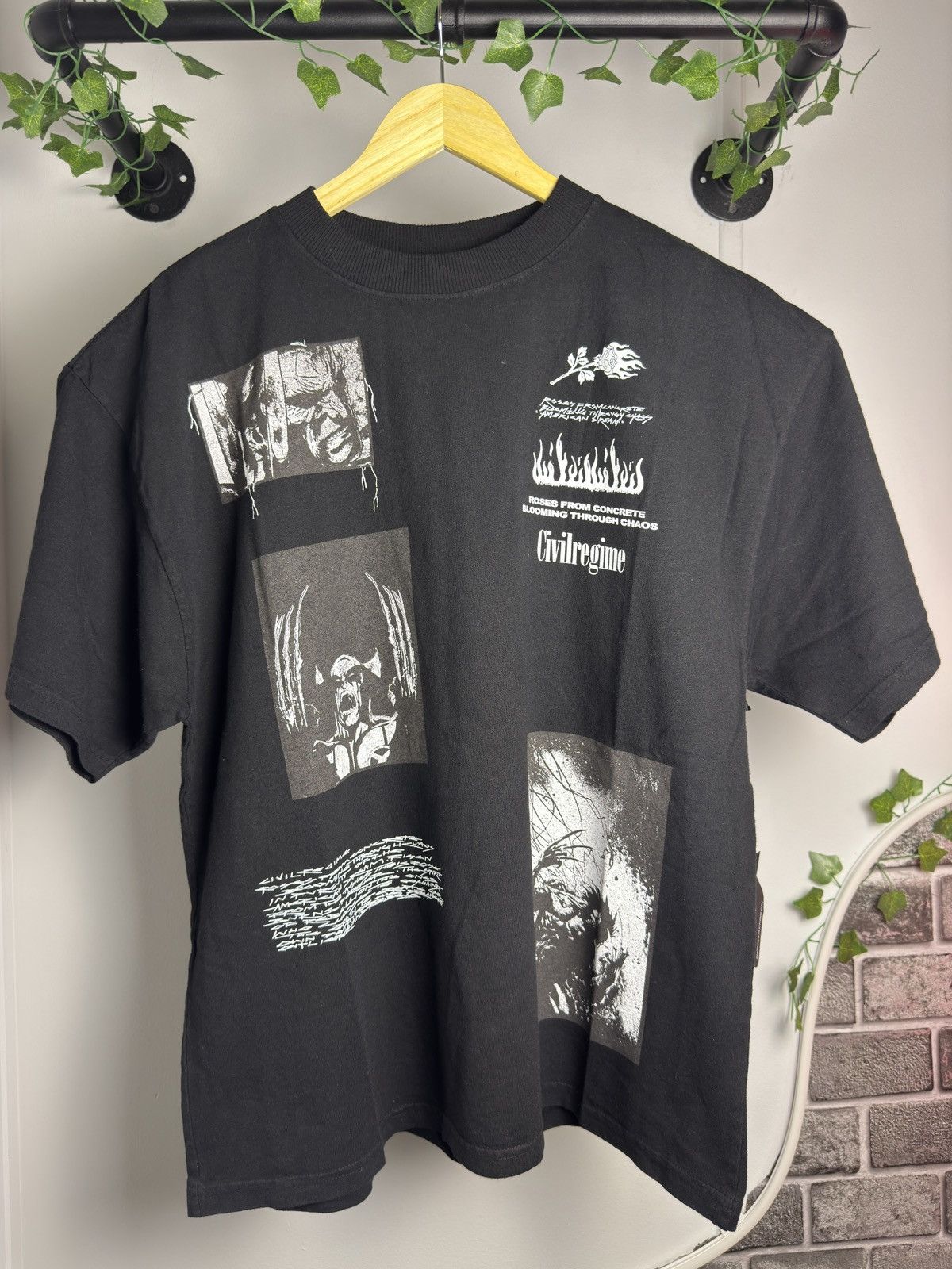 Civil Regime × Marvel Comics Civil Regime Marvel Wolverine Black Shirt Brand New W/ Tags Size US M / EU 48-50 / 2 - 2 Thumbnail