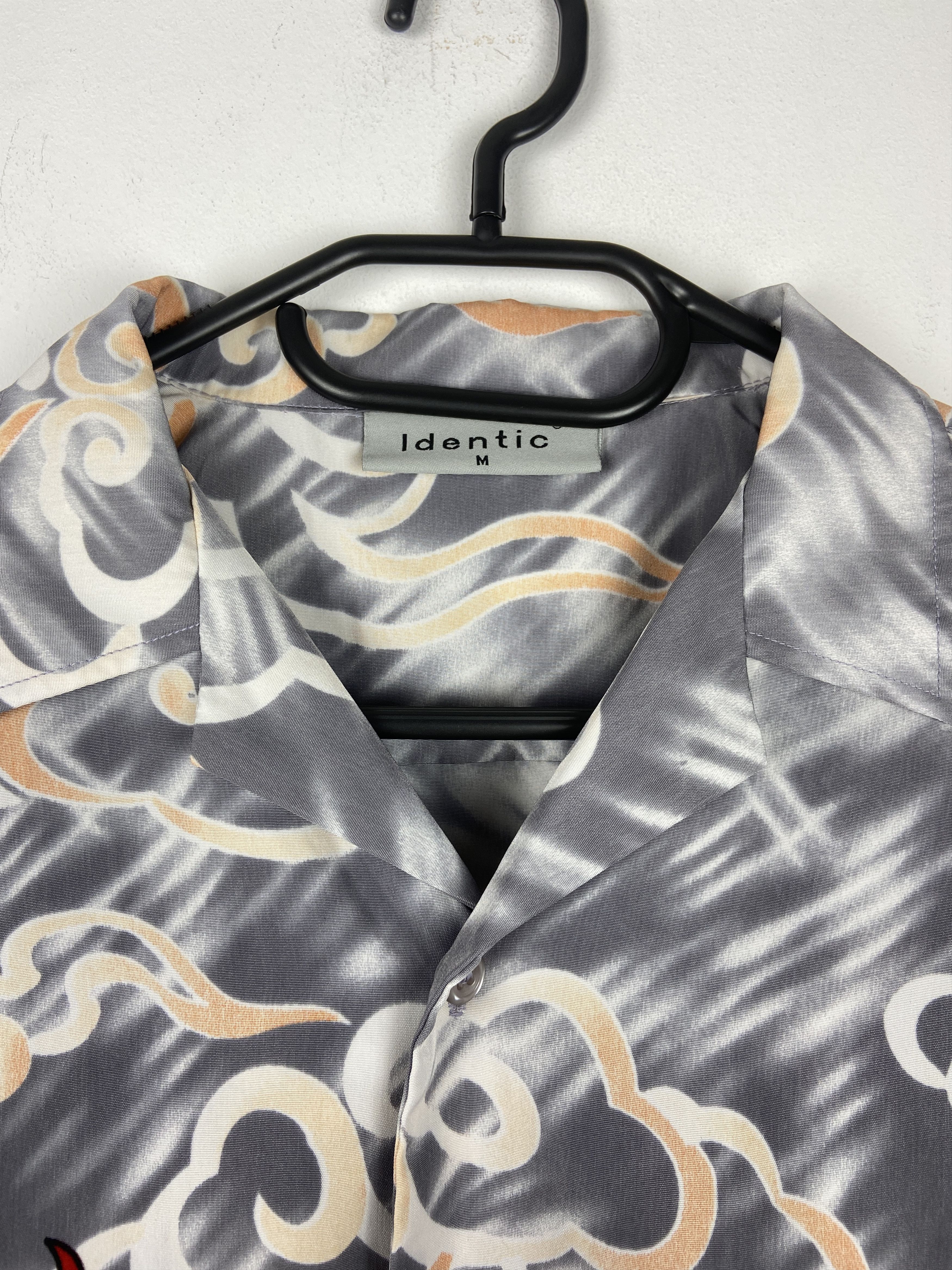 Japanese Brand Japanese Style Dragon Fly Button Up Short Sleeve Shirt Size US M / EU 48-50 / 2 - 9 Thumbnail