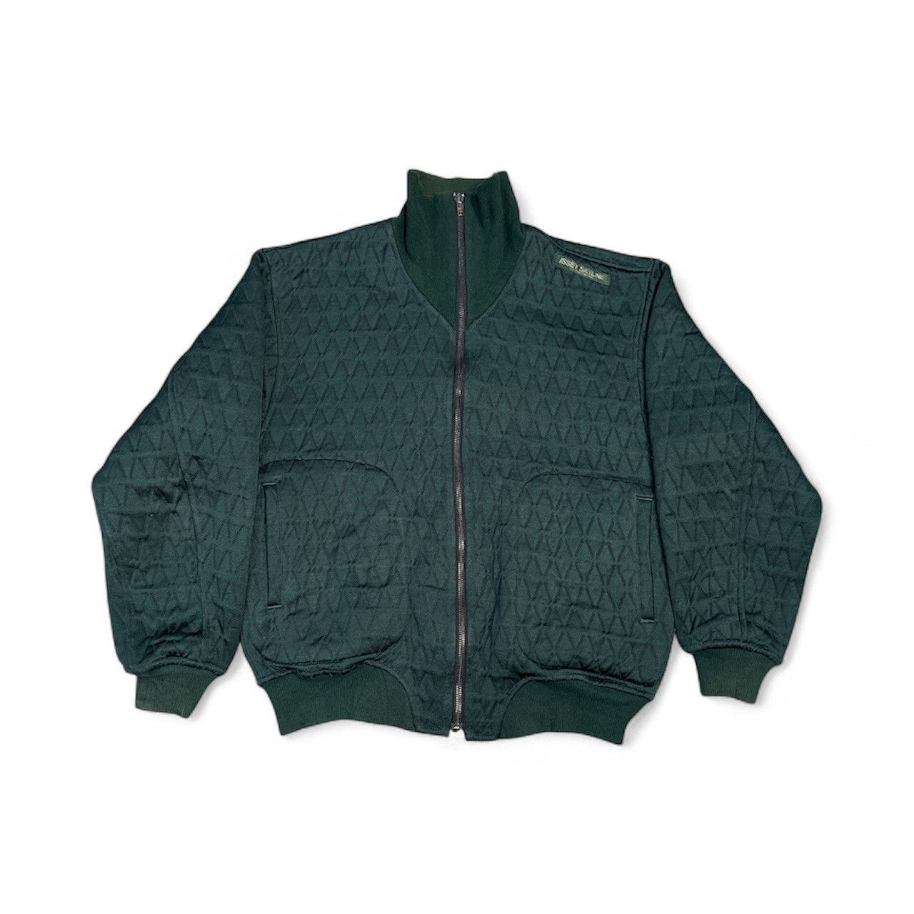 Issey Miyake Vintage 80s Issey Skyline Reversible Bomber Jacket Size US L / EU 52-54 / 3 - 4 Thumbnail
