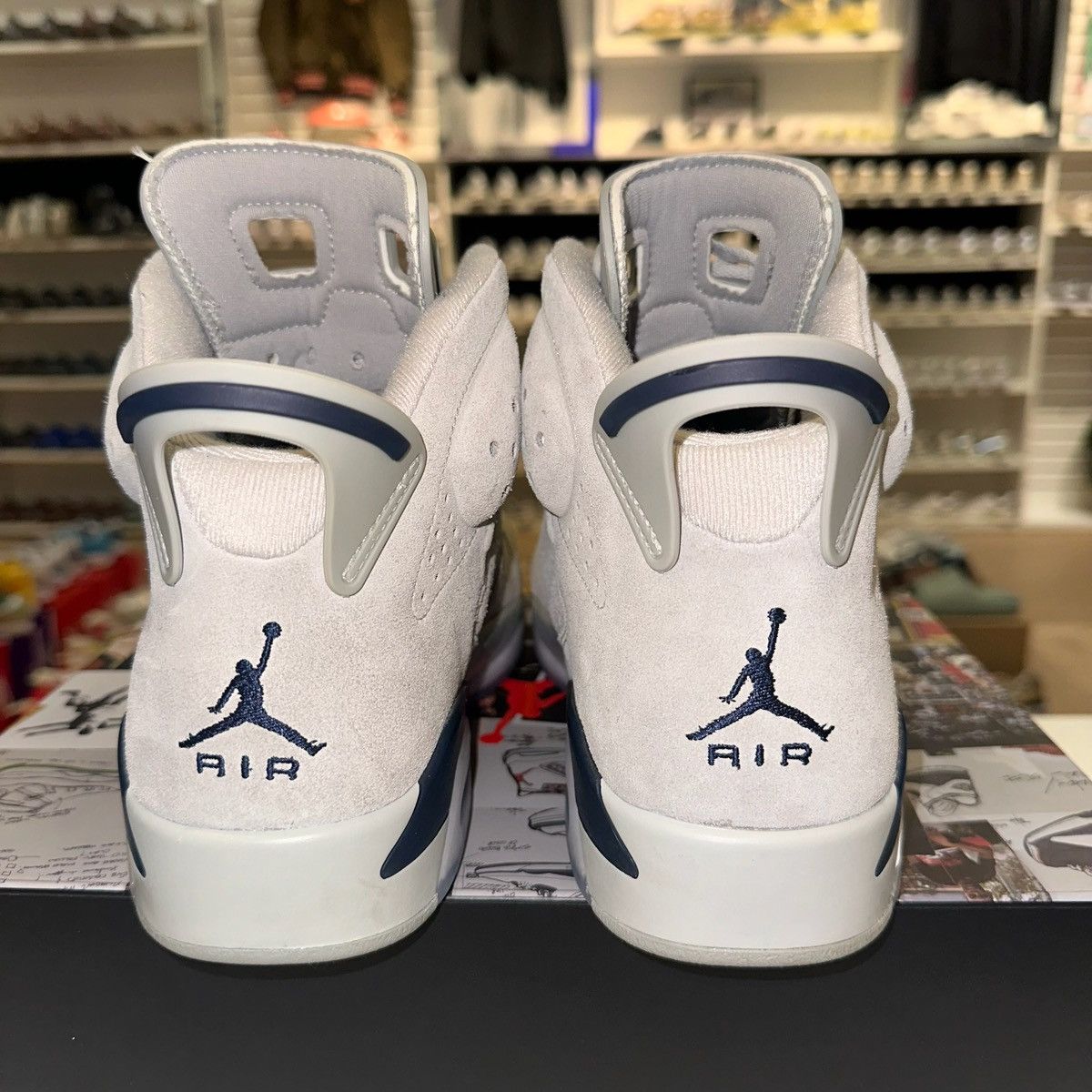 Jordan Brand Size 9.5 - Jordan 6 Retro Mid Georgetown Size US 9.5 / EU 42-43 - 3 Thumbnail