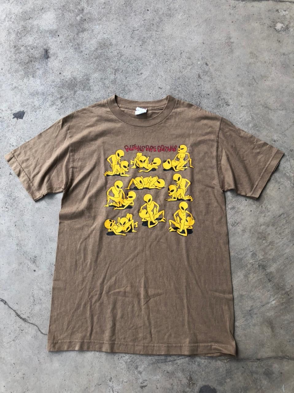 Vintage Alien Sex Tee Size US M / EU 48-50 / 2 - 2 Thumbnail