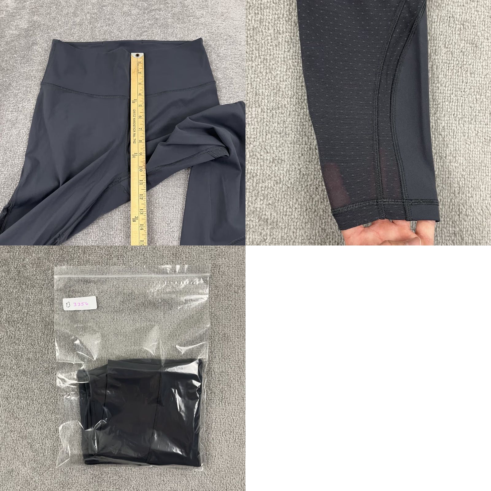 Lululemon Lululemon Revitalize Tight Womens Sz 10 x 25" Gray Active Fitness Yoga W5AI6S Size ONE SIZE - 8 Thumbnail