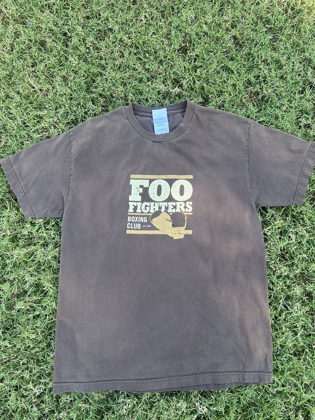 Band Tees × Vintage Rare Vintage 2002 Foo Fighters Boxing Club Tour Tee Size US L / EU 52-54 / 3 - 2 Thumbnail