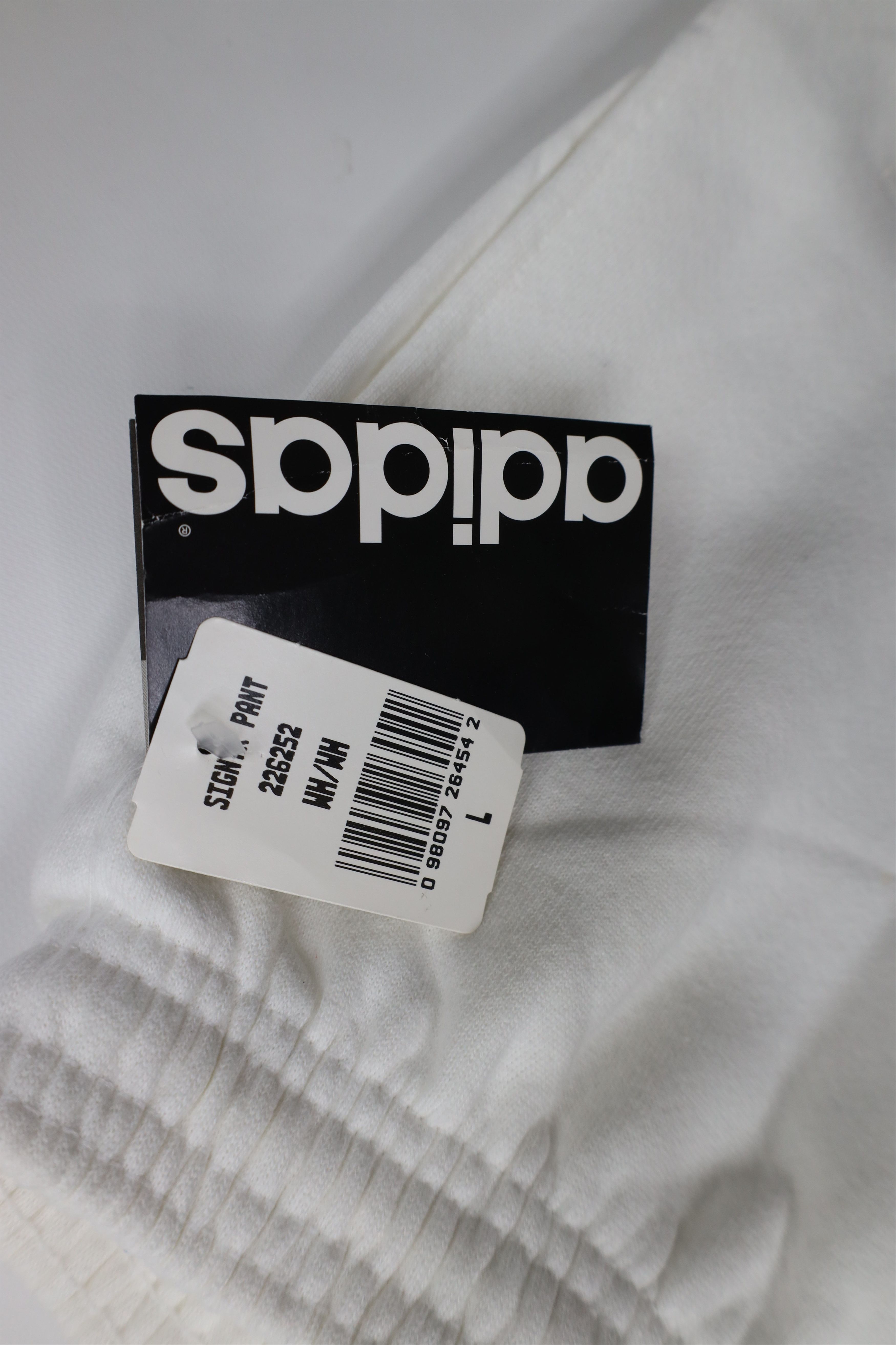 Adidas Deadstock Vintage 90s Adidas Sweatpants Joggers White USA Size US 36 / EU 52 - 8 Thumbnail