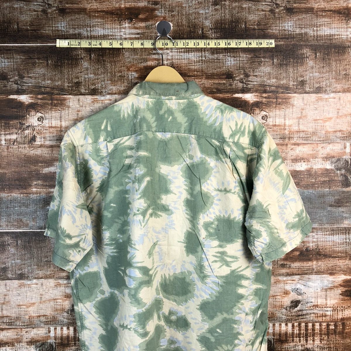 Other Outdoor Life Green camo leaf Shirt #A2315 Size US L / EU 52-54 / 3 - 15 Thumbnail