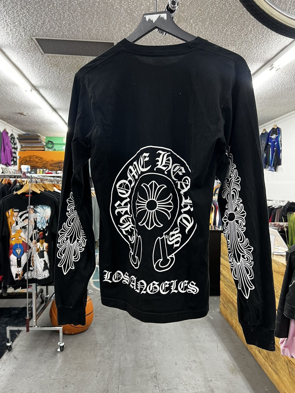 Chrome Hearts Chrome Hearts Los Angeles long sleeve T-shirt | Grailed