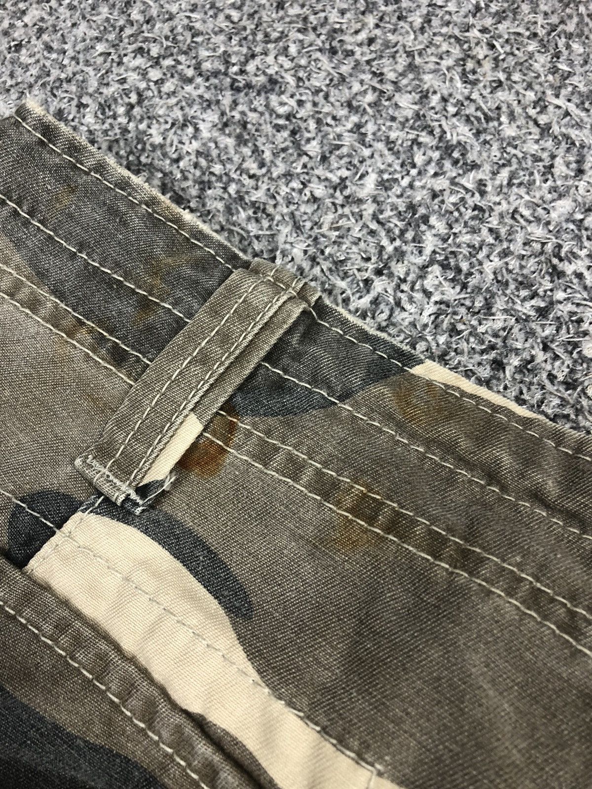 Japanese Brand × Vintage Vintage Y2K AMX AND FITCH Camo Multi Pocket Cargopants Size US 32 / EU 48 - 16 Thumbnail