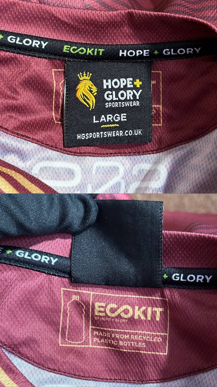 Other Bury Away Football Shirt 2020 2021 jersey Hope Glory Eco Kit Size US L / EU 52-54 / 3 - 10 Thumbnail