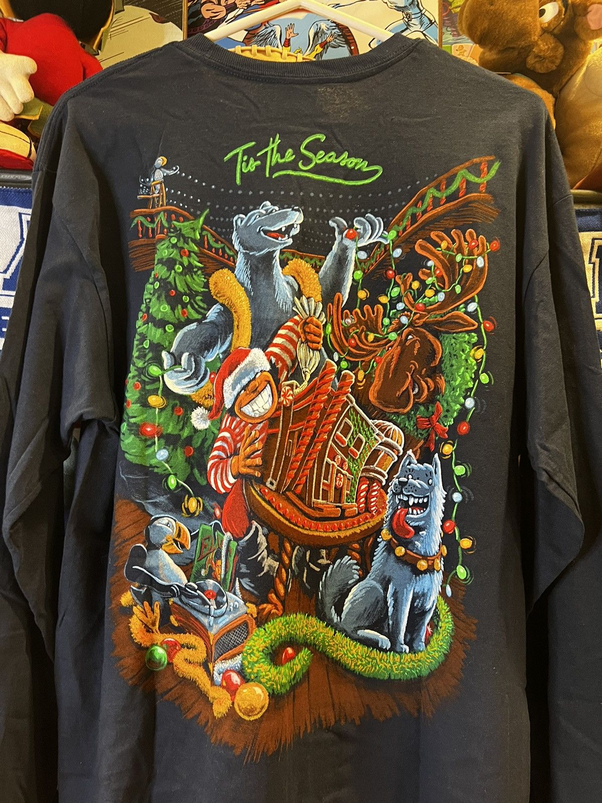 Gildan New with Tags Christmas 🎄 Eskimo Joes Long Sleeve Size US L / EU 52-54 / 3 - 2 Thumbnail