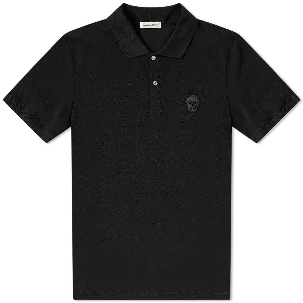 Alexander McQueen Alexander McQueen Black Skull Polo Size US XL / EU 56 / 4 - 1 Thumbnail