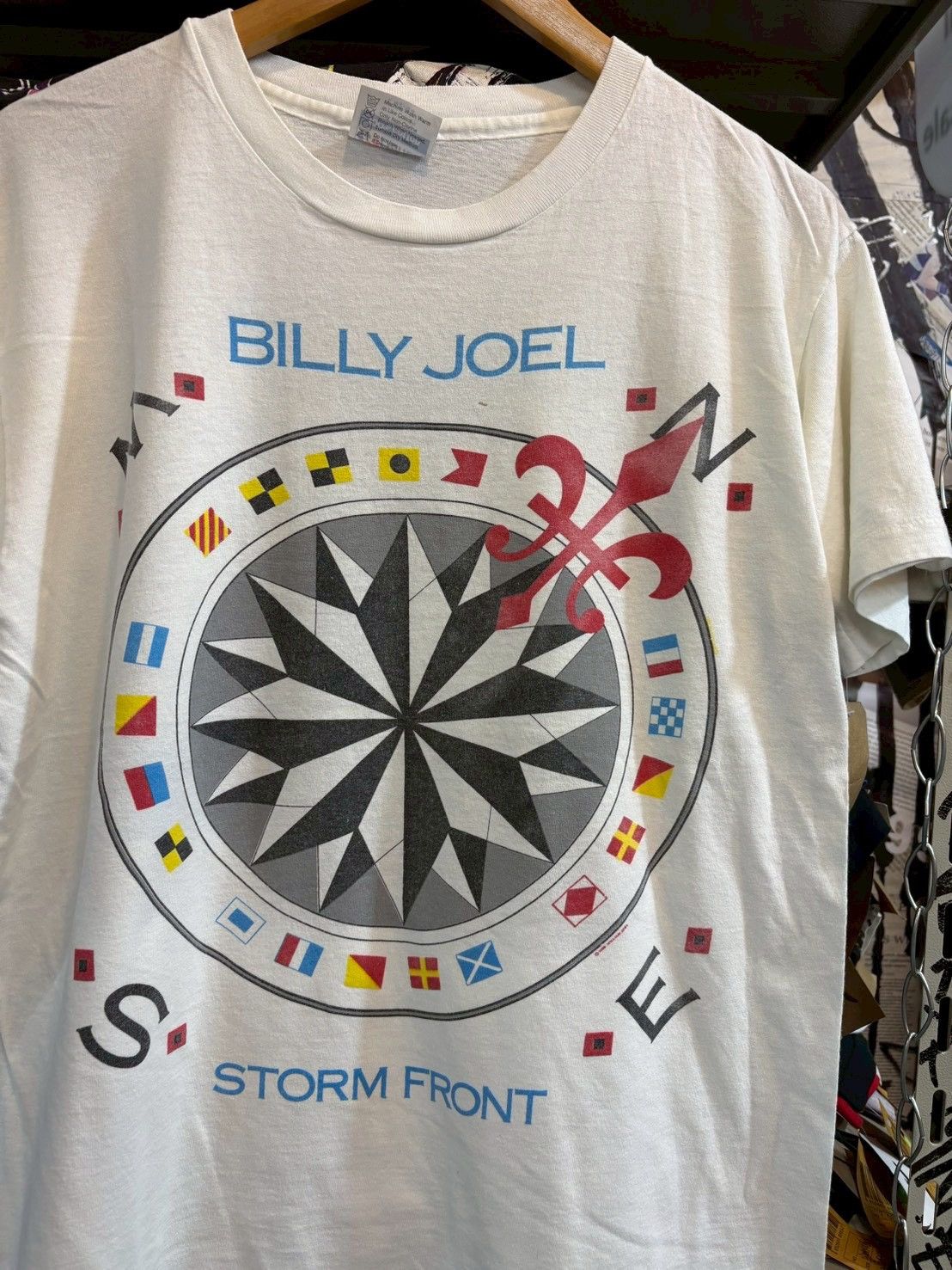 Band Tees Billy Joel vintage 1990’s Size US L / EU 52-54 / 3 - 4 Thumbnail