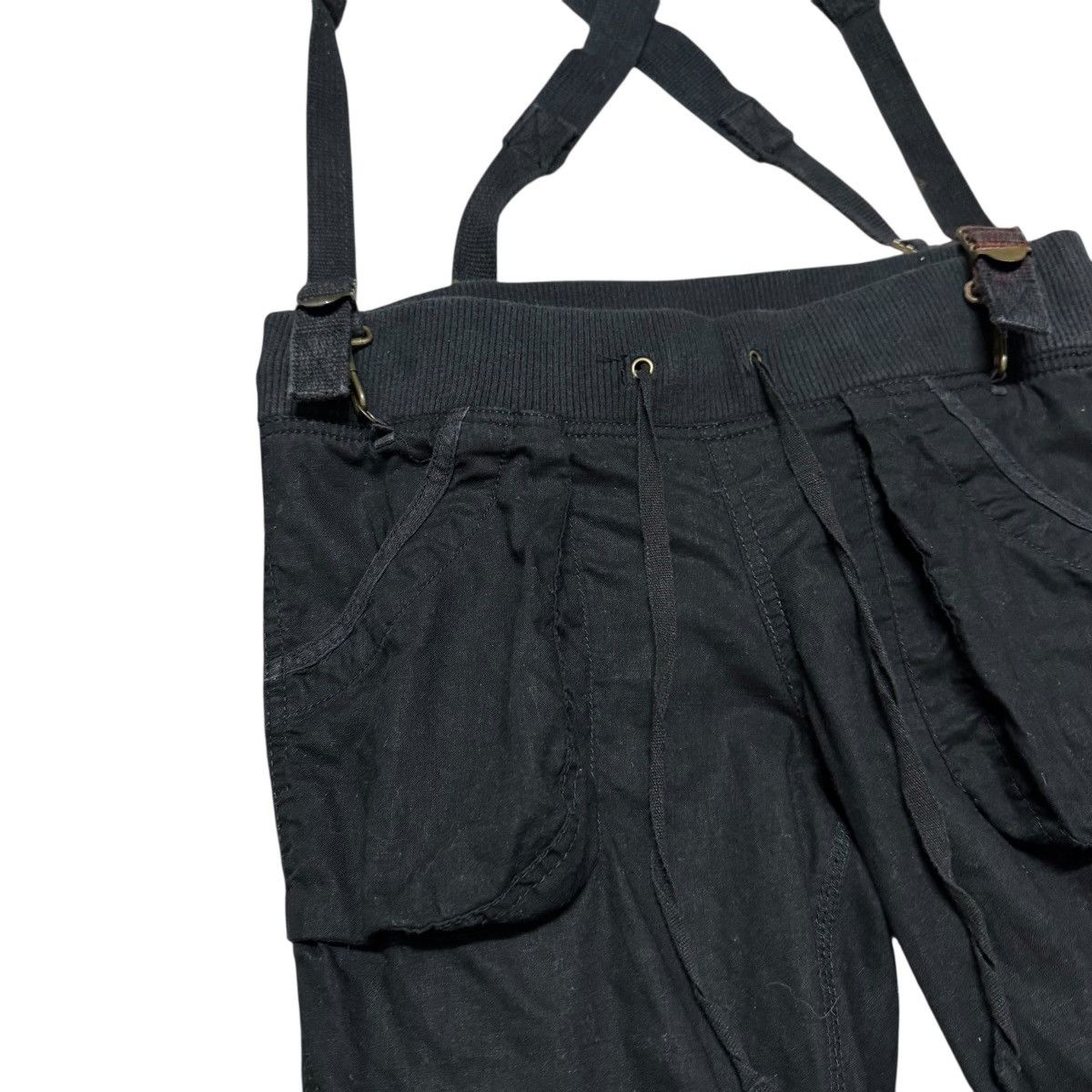 Le Grande Bleu (L.G.B.) G.O.A Suspender Parachute Pants Cropped Size US 29 - 6 Thumbnail