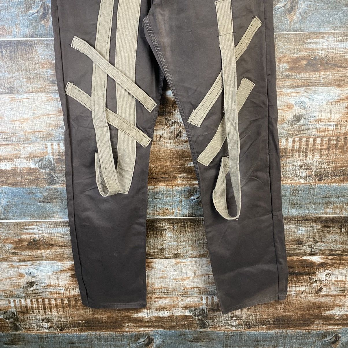 SHIPS DL Ships Brown custom reconstruct Cargo Pants #C922 Size US 32 / EU 48 - 6 Thumbnail