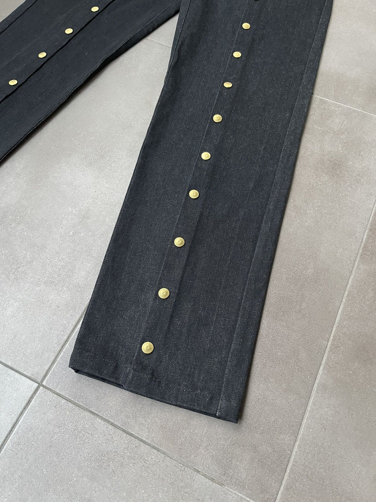 !DS! SS23 Nikolaj Storm Chaco Washed Black Pants