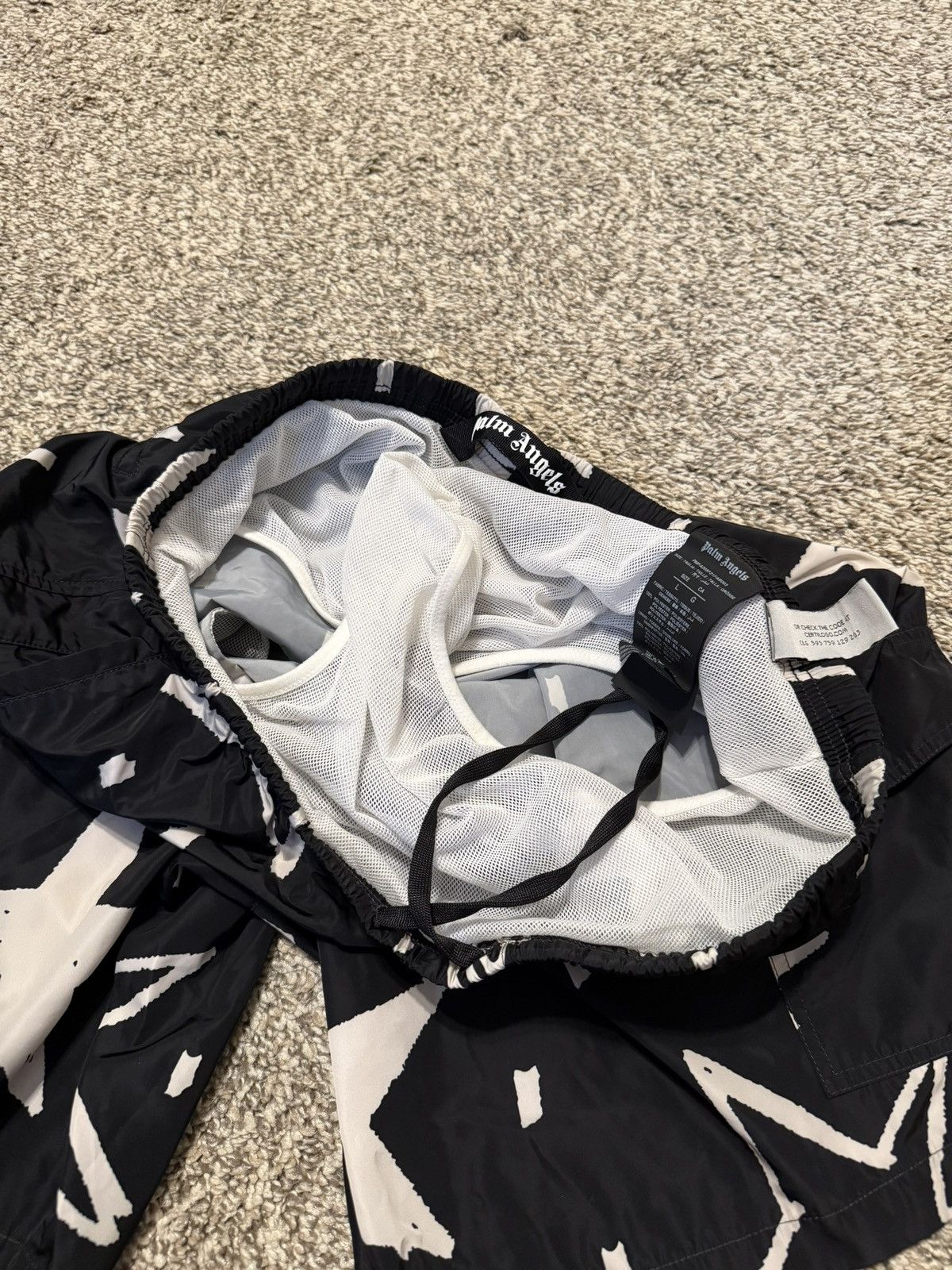 Palm Angels Swim Shorts Size US 34 / EU 50 - 8 Thumbnail