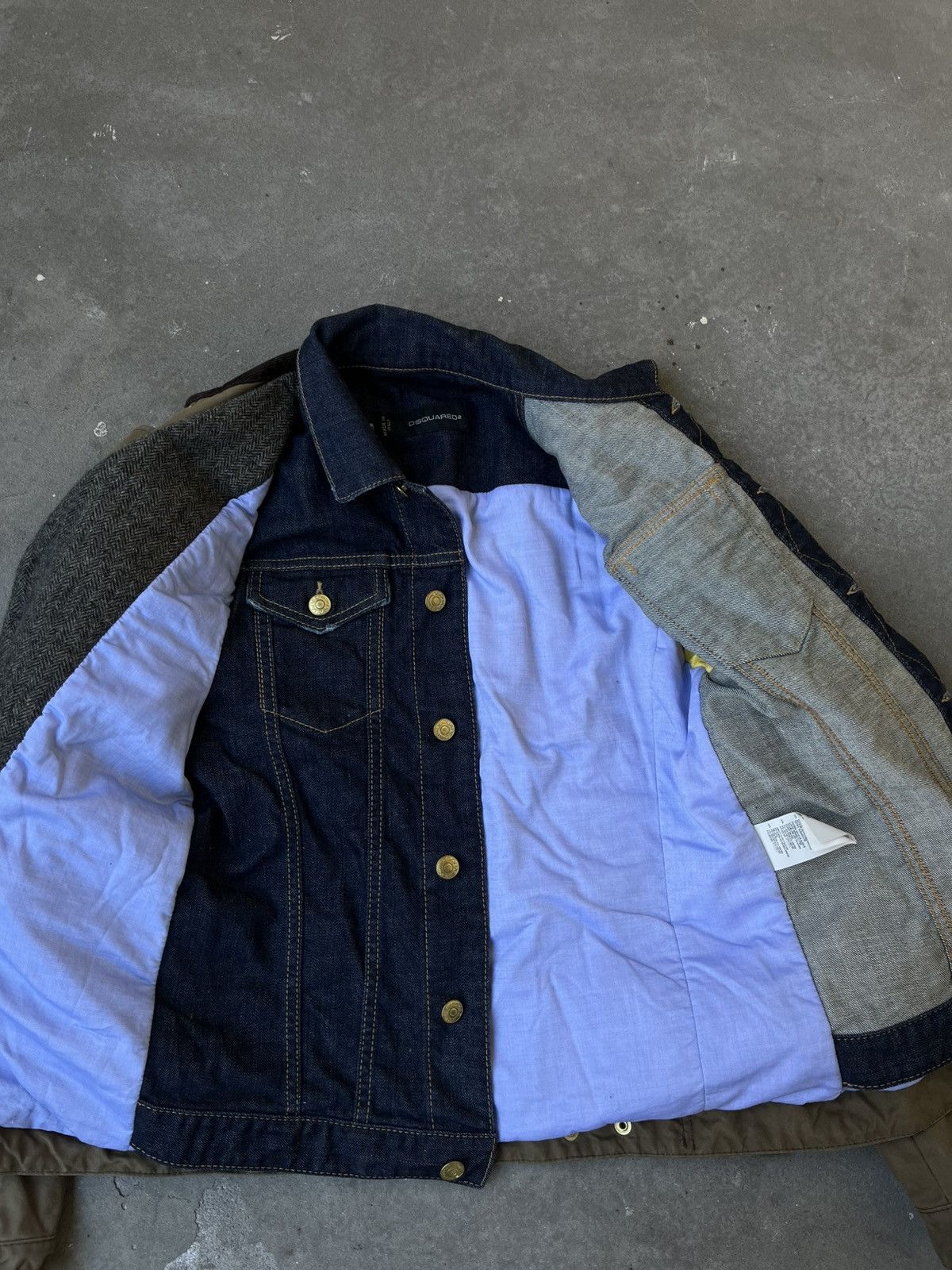 Dsquared2 Dsquared2 FW12 triple layered waxed jacket Size US S / EU 44-46 / 1 - 7 Thumbnail